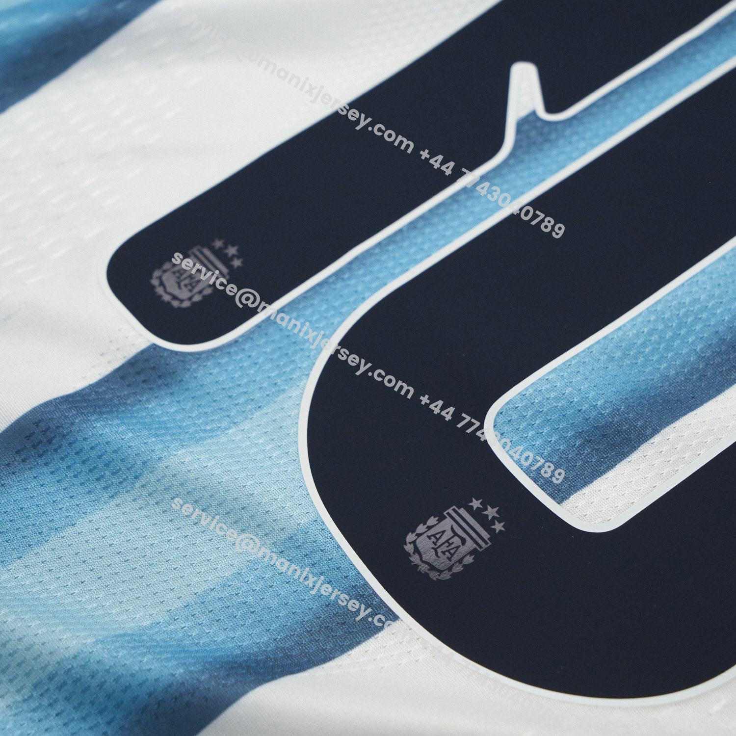 ManixJersey.com | Argentina 2026 Home Blue White Jersey - Player Version -Customize Name, Number and Patch | Worldwide Shipping