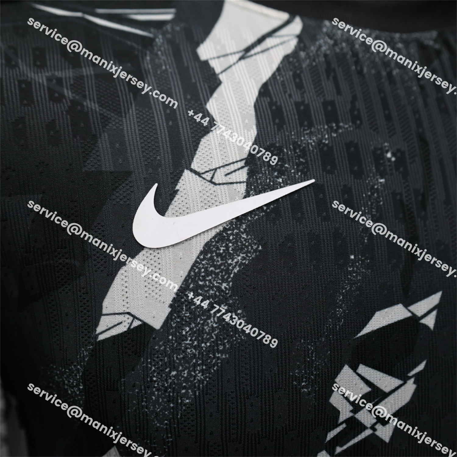 ManixJersey.com | Al Ittihad Jeddah United 25-26 Black Pre-Match Jersey - Player Version -Customize Name, Number and Patch | Worldwide Shipping