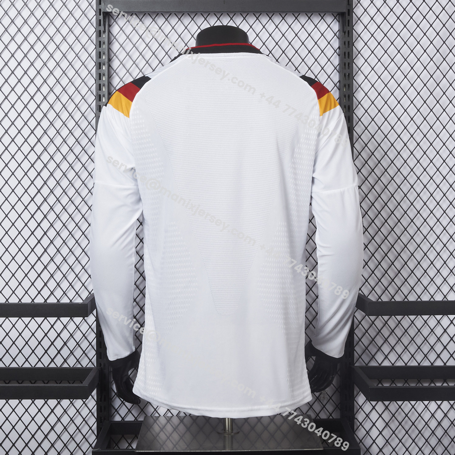 ManixJersey.com | Germany 25-26 Home (Informal-release Version) Long Sleeves Jersey - Player Version -Customize Name, Number and Patch | Worldwide Shipping