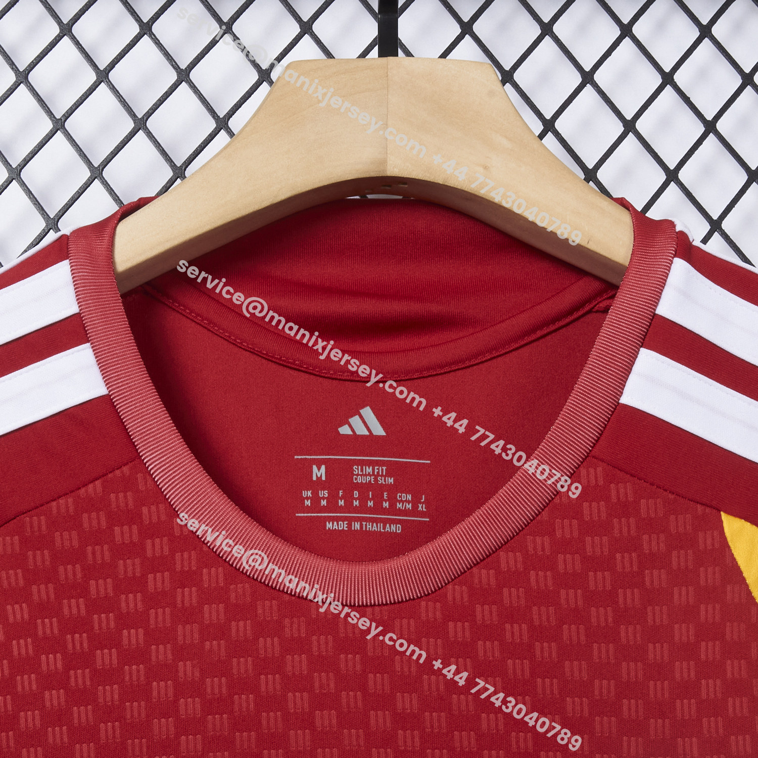 ManixJersey.com | Germany 2026 Red Pre-Match Training Jersey - Fans Version -Customize Name, Number and Patch | Worldwide Shipping