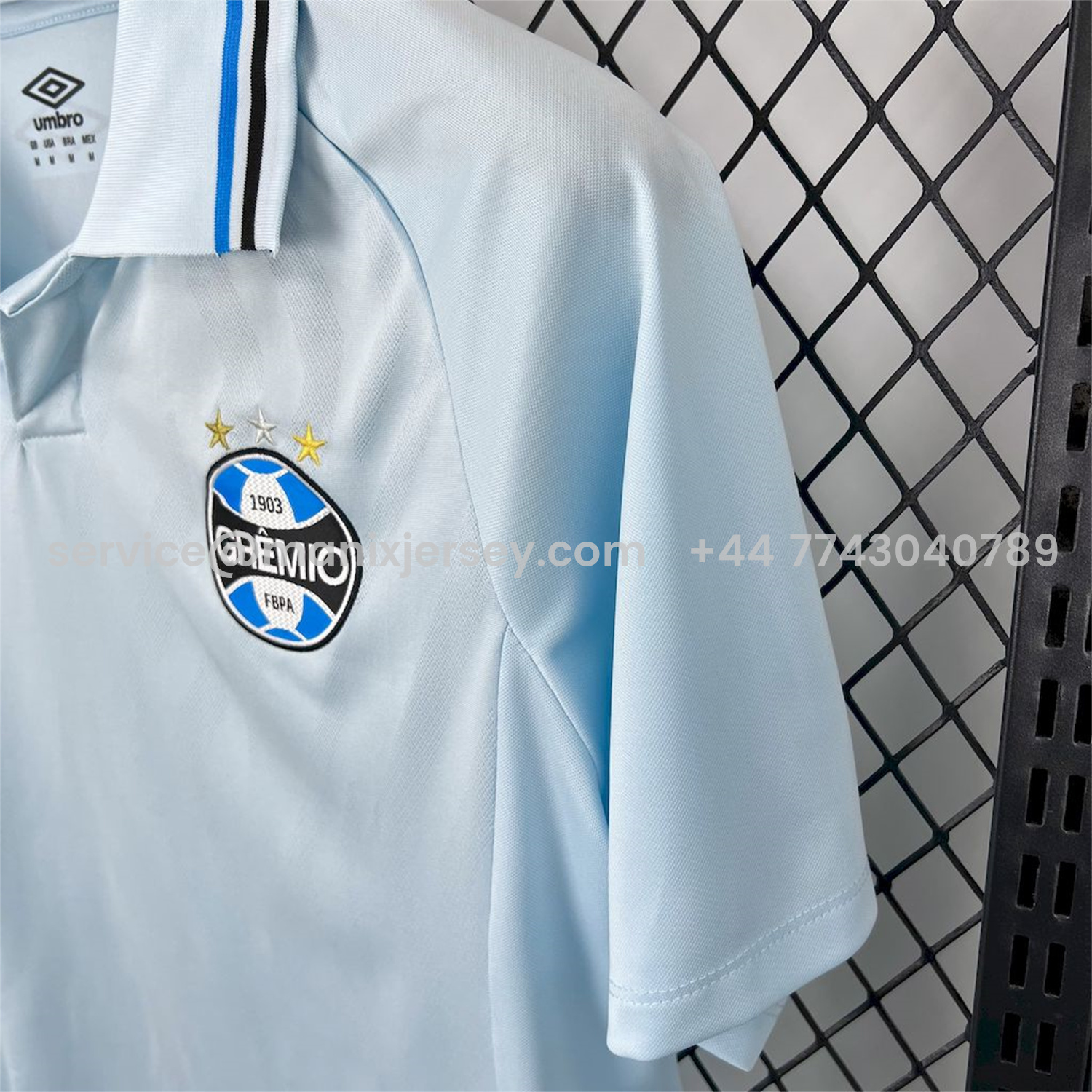 ManixJersey.com | Gremio 25-26 Away Unsponsored Jersey - Fans Version -Customize Name, Number and Patch | Worldwide Shipping