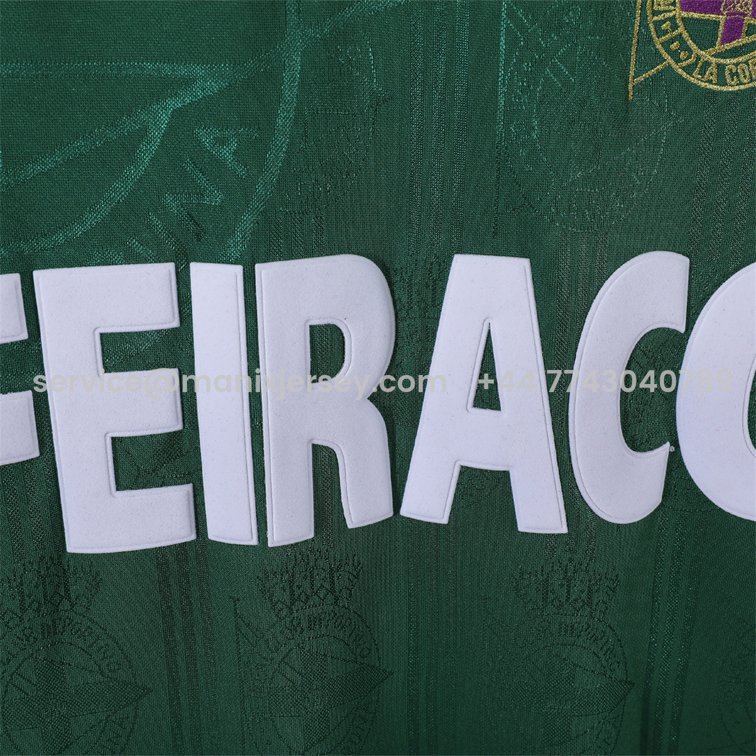 ManixJersey.com | Retro Deportivo de La Coruña 1999-00 Away Long Sleeves Jersey -Customize Name, Number and Patch | Worldwide Shipping