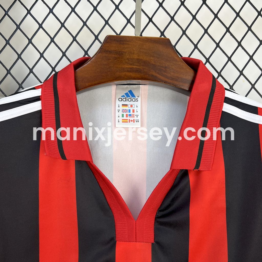 ManixJersey.com | Retro Bayer 04 Leverkusen 2000-01 Home Jersey -Customize Name, Number and Patch | Worldwide Shipping