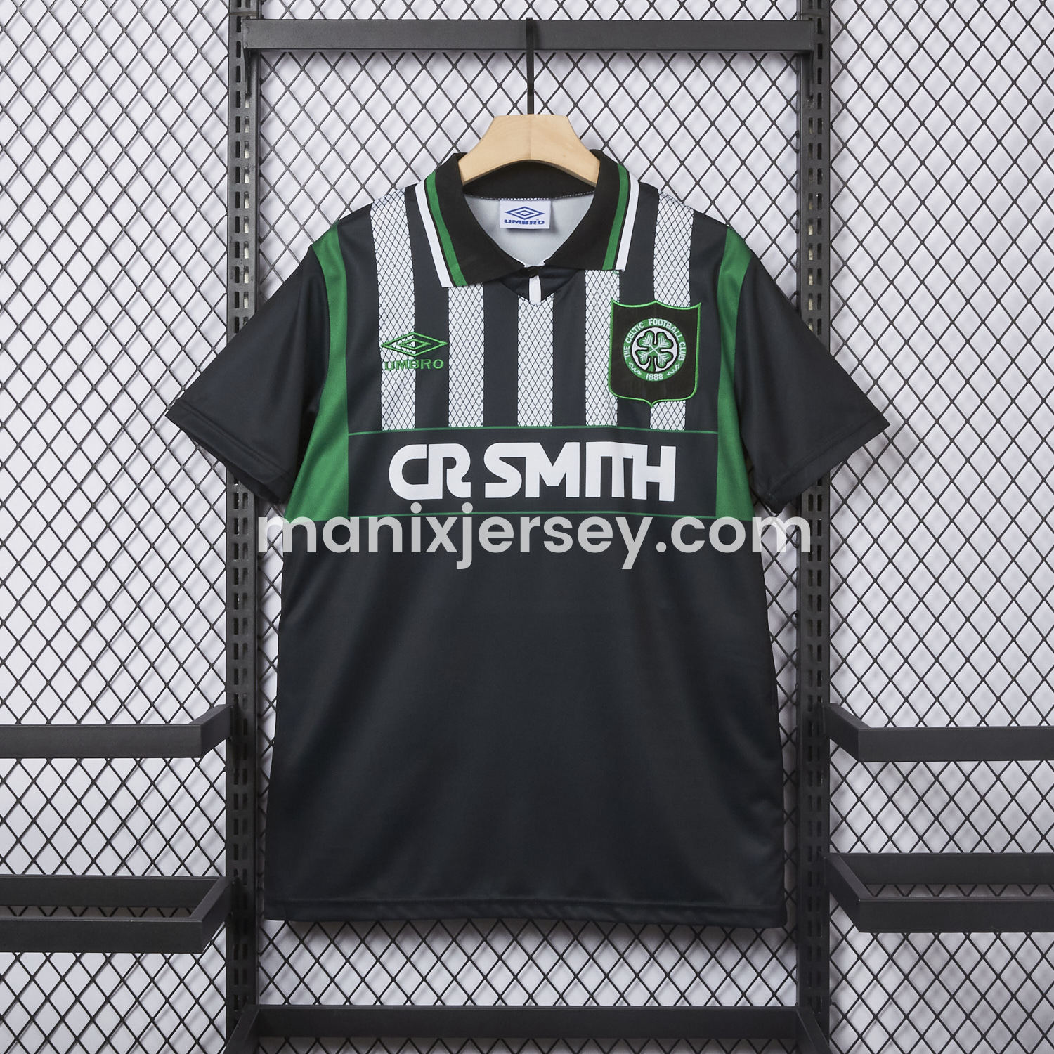 ManixJersey.com | Retro Celtic 1994-96 Away Jersey -Customize Name, Number and Patch | Worldwide Shipping