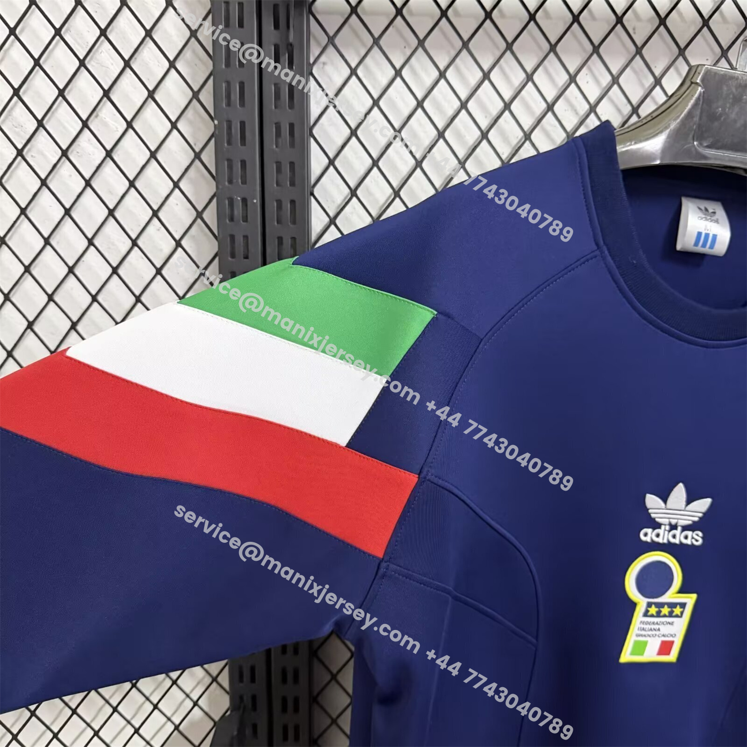 ManixJersey.com | Italy 2026 Deep Blue Unisex Pullover Hoodie -Customize Name, Number and Patch | Worldwide Shipping