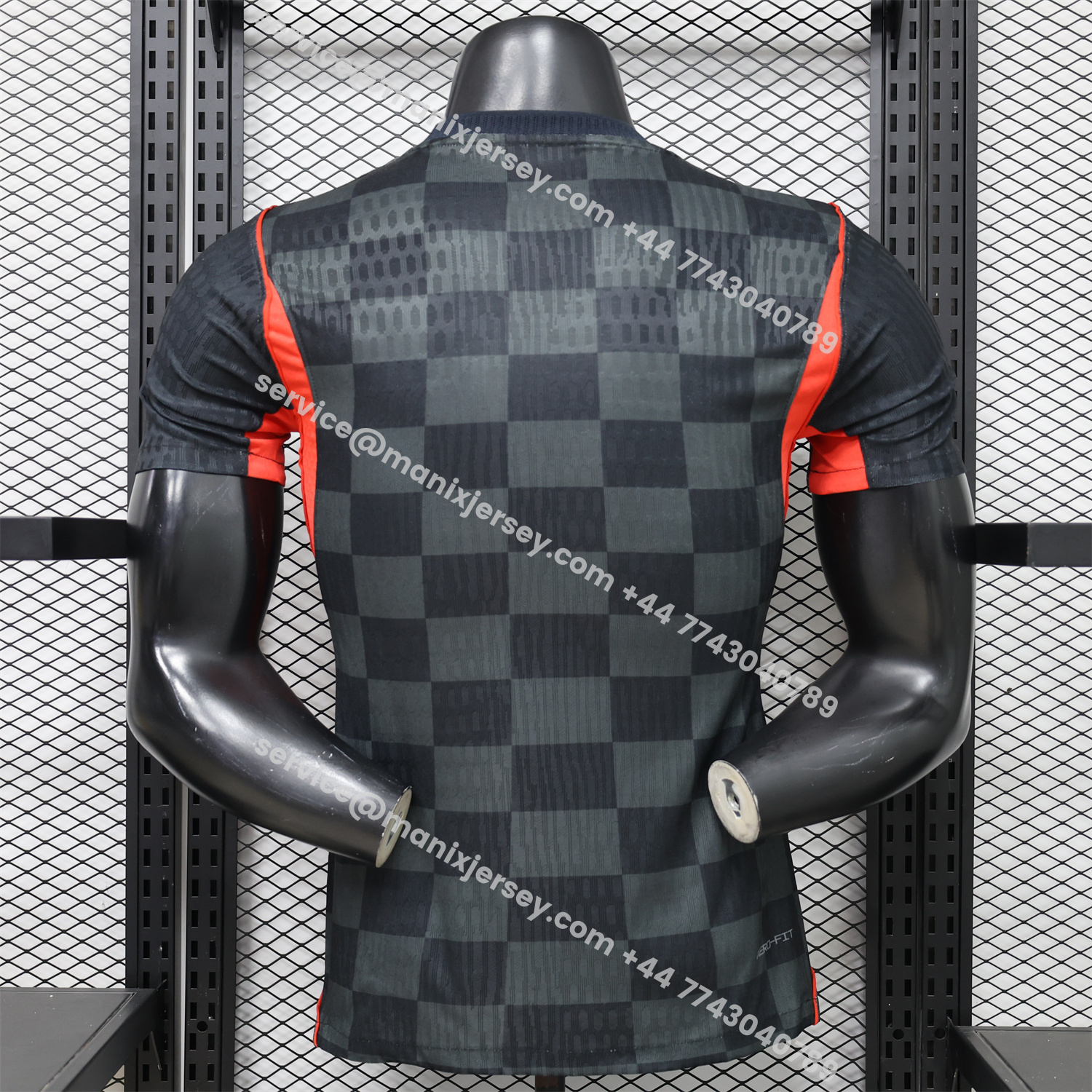 Croatia 2026 Dark Gray Checkered Pattern Checkerboard Special Edition Jersey - Player Version:football jersey mysite: unitedjerseyfootball 邓江浪:football
