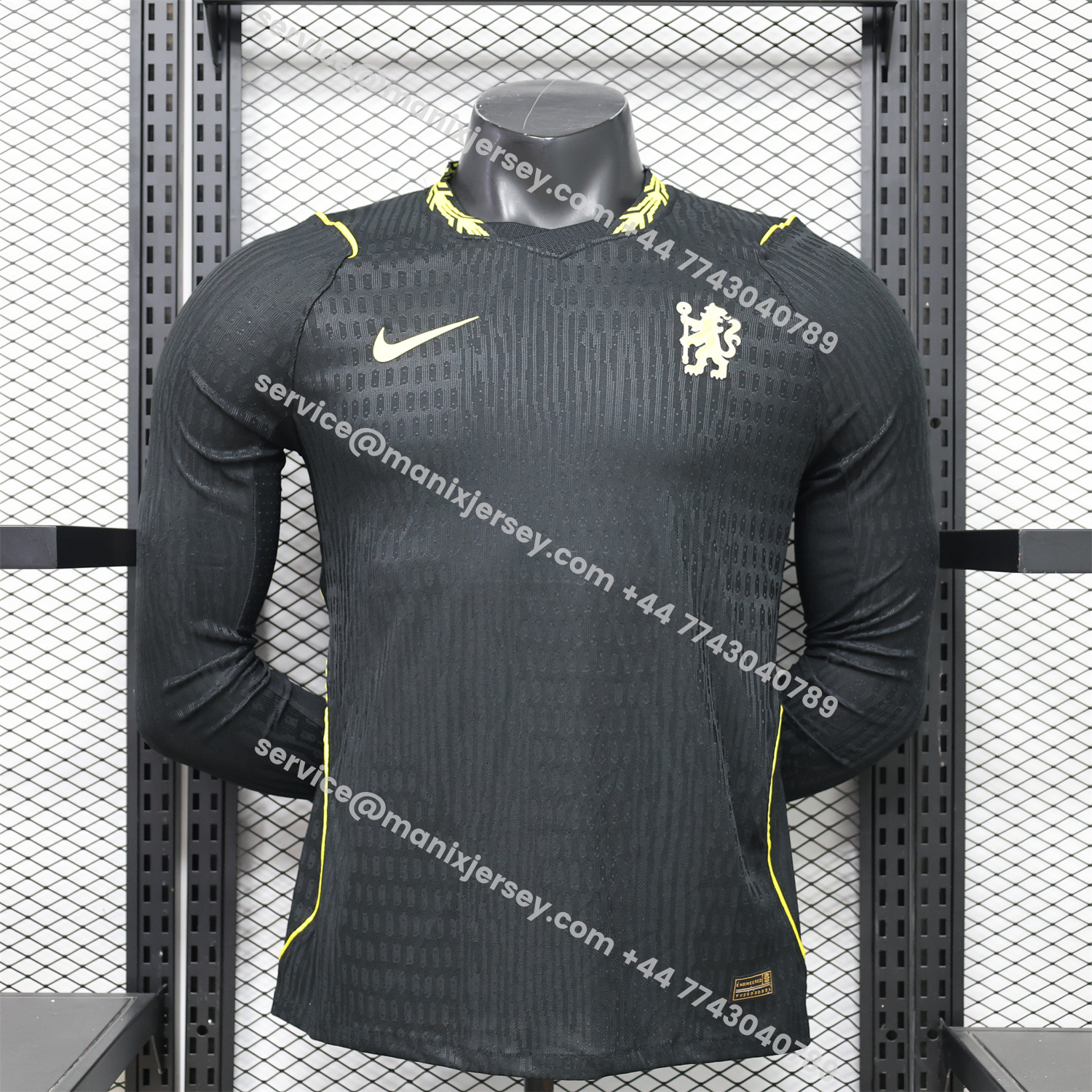 C.H.E.L.S.E.A 26-27 Away Long Sleeves Jersey - Player Version:football jersey mysite: unitedjerseyfootball 邓江浪:football