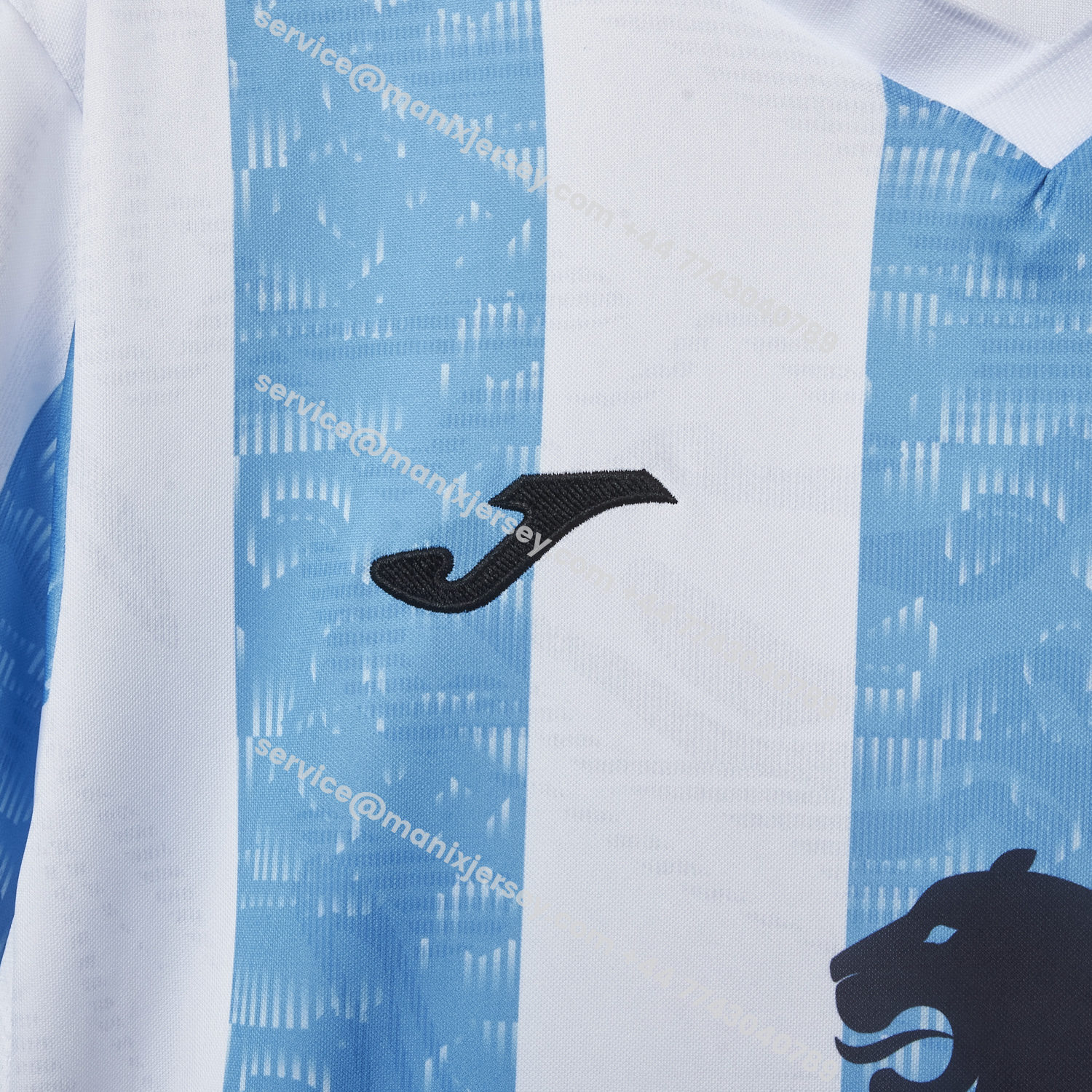 ManixJersey.com | TSV 1860 München Munich 25-26 Blue And White Stripes Home Jersey - Fans Version -Customize Name, Number and Patch | Worldwide Shipping