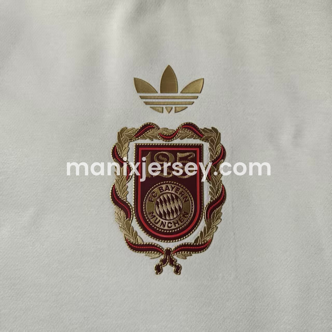 ManixJersey.com | Bayern Munich 2025 125th Anniversary Unisex Pullover Hoodie -Customize Name, Number and Patch | Worldwide Shipping
