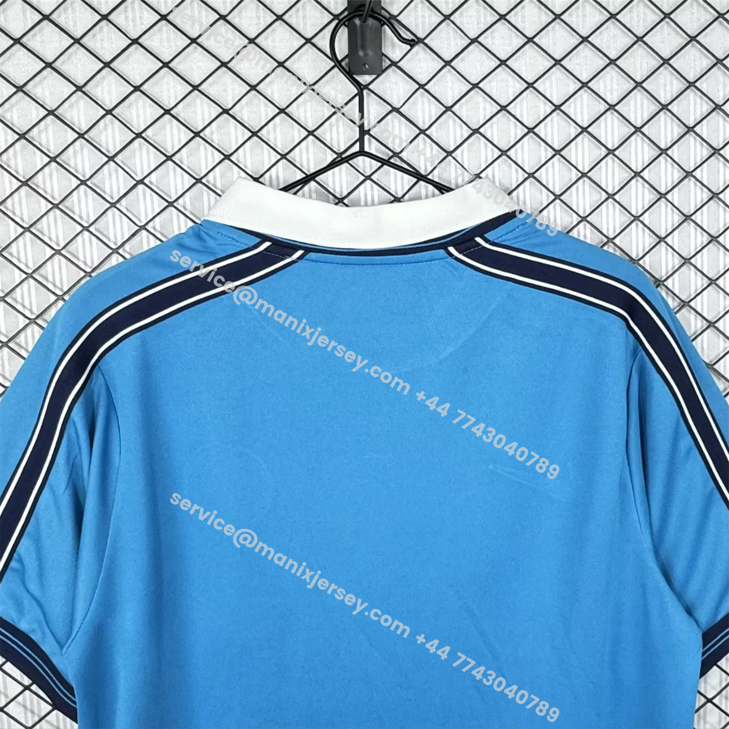 ManixJersey.com | Retro Napoli 1998-99 Home Blue Jersey -Customize Name, Number and Patch | Worldwide Shipping