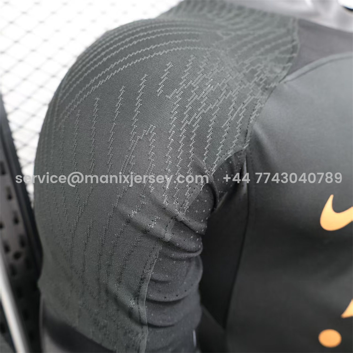 ManixJersey.com | Al Ittihad Jeddah United 25-26 Golden 1927 Anniversary Black Jersey - Player Version -Customize Name, Number and Patch | Worldwide Shipping