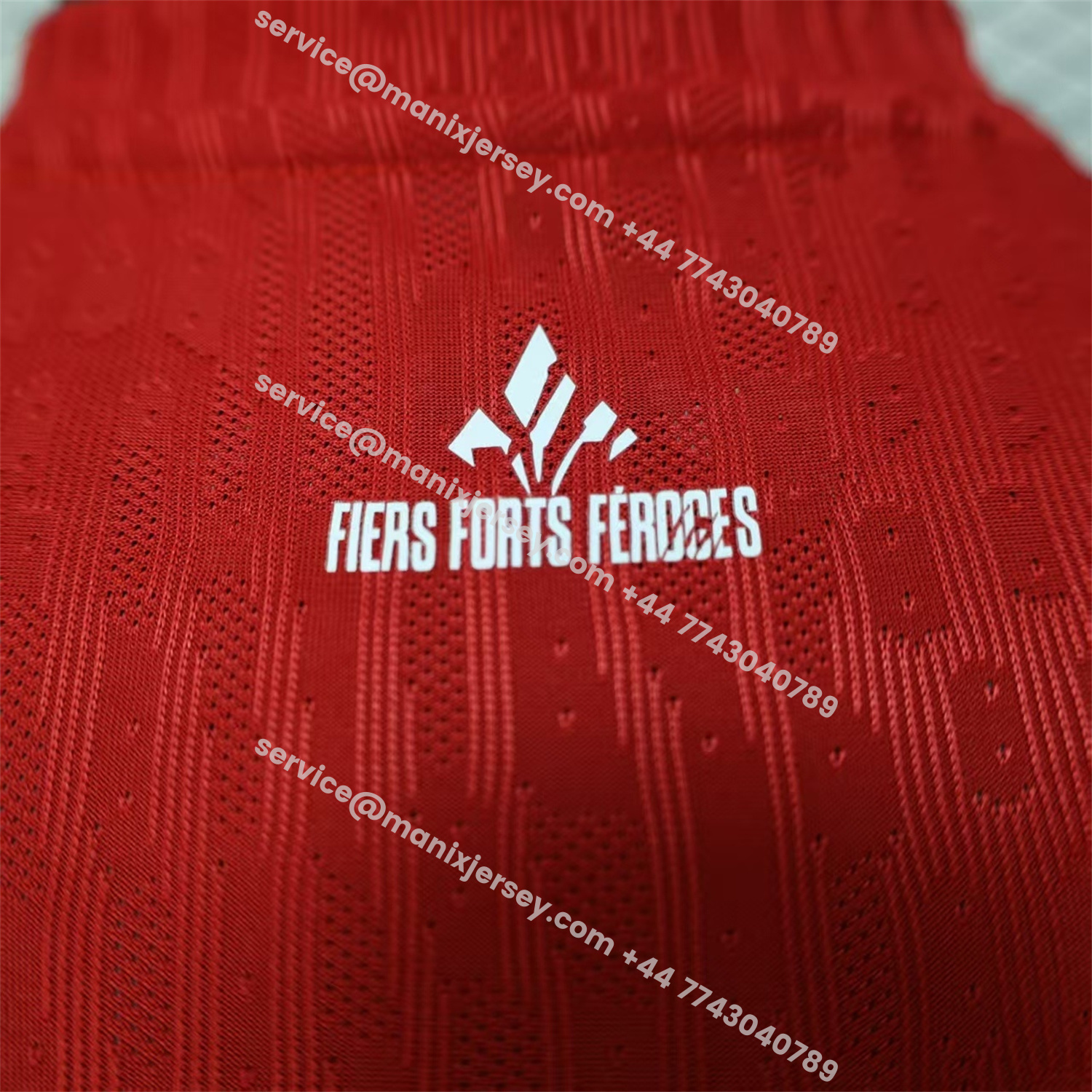 ManixJersey.com | Lille 25-26 Home Red Jersey - Player Version -Customize Name, Number and Patch | Worldwide Shipping