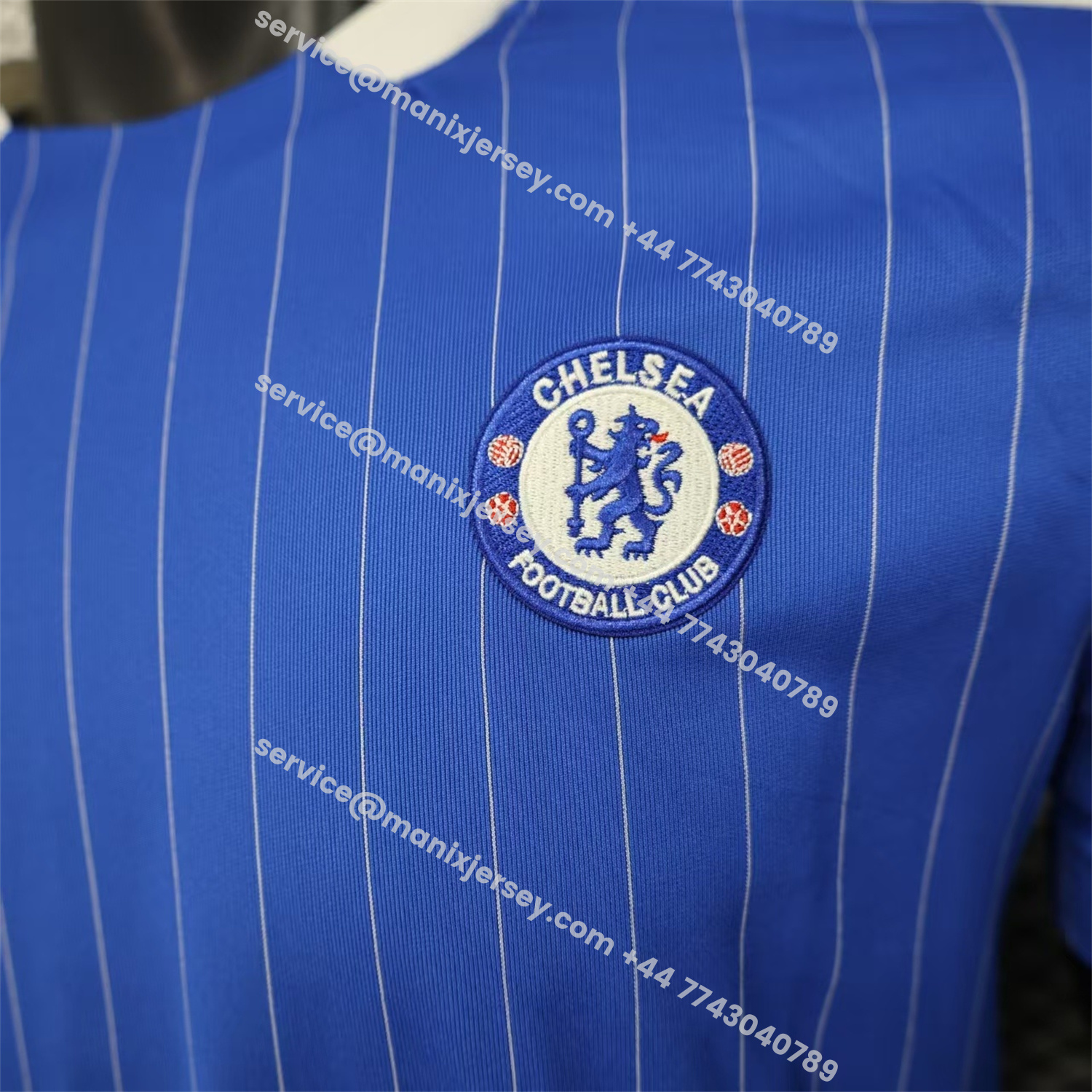 ManixJersey.com | C.H.E.L.S.E.A 25-26 Icon Range Travel Special Edition Blue Jersey - Player Version -Customize Name, Number and Patch | Worldwide Shipping