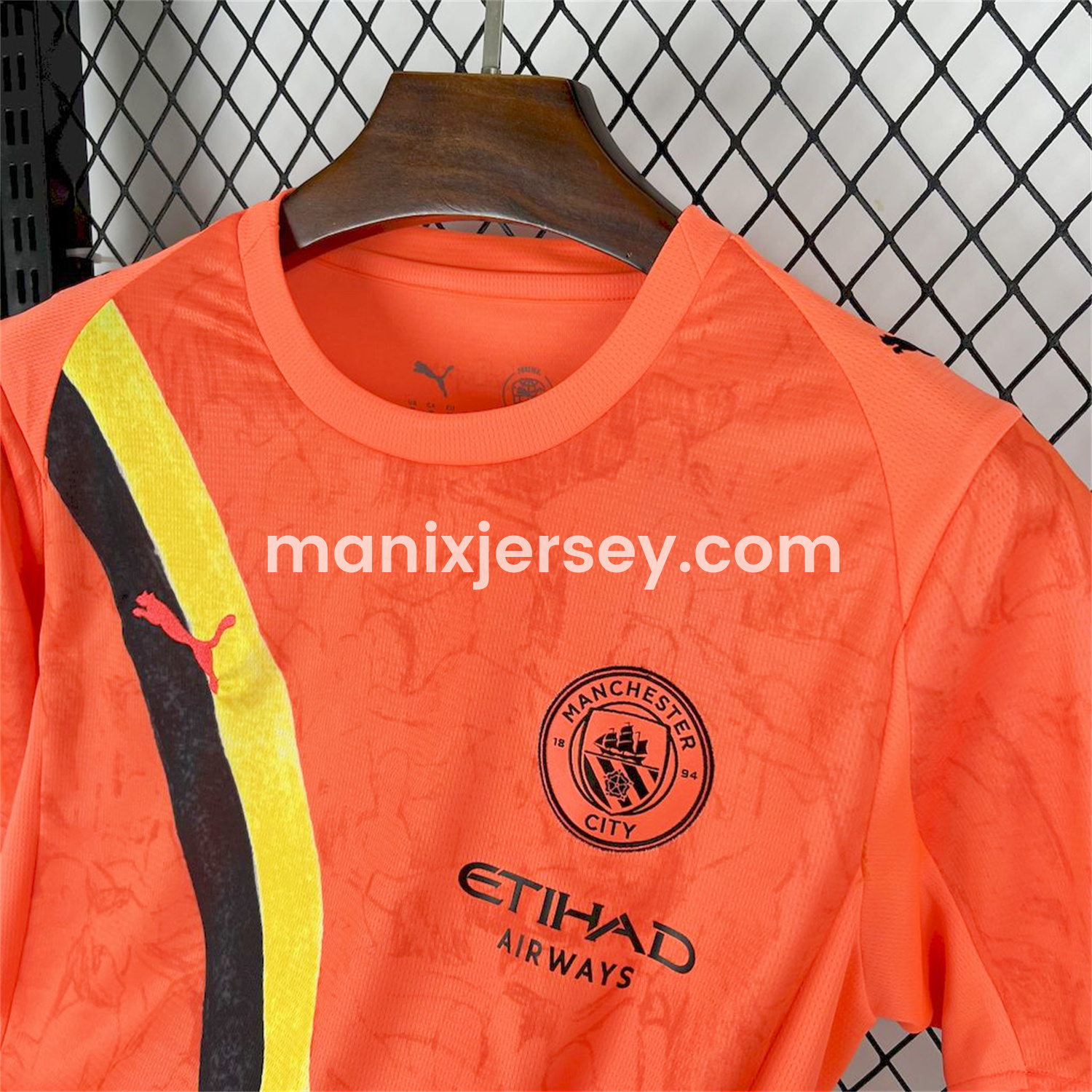 ManixJersey.com | Manchester City 25-26 Third Jersey - Fans Version -Customize Name, Number and Patch | Worldwide Shipping