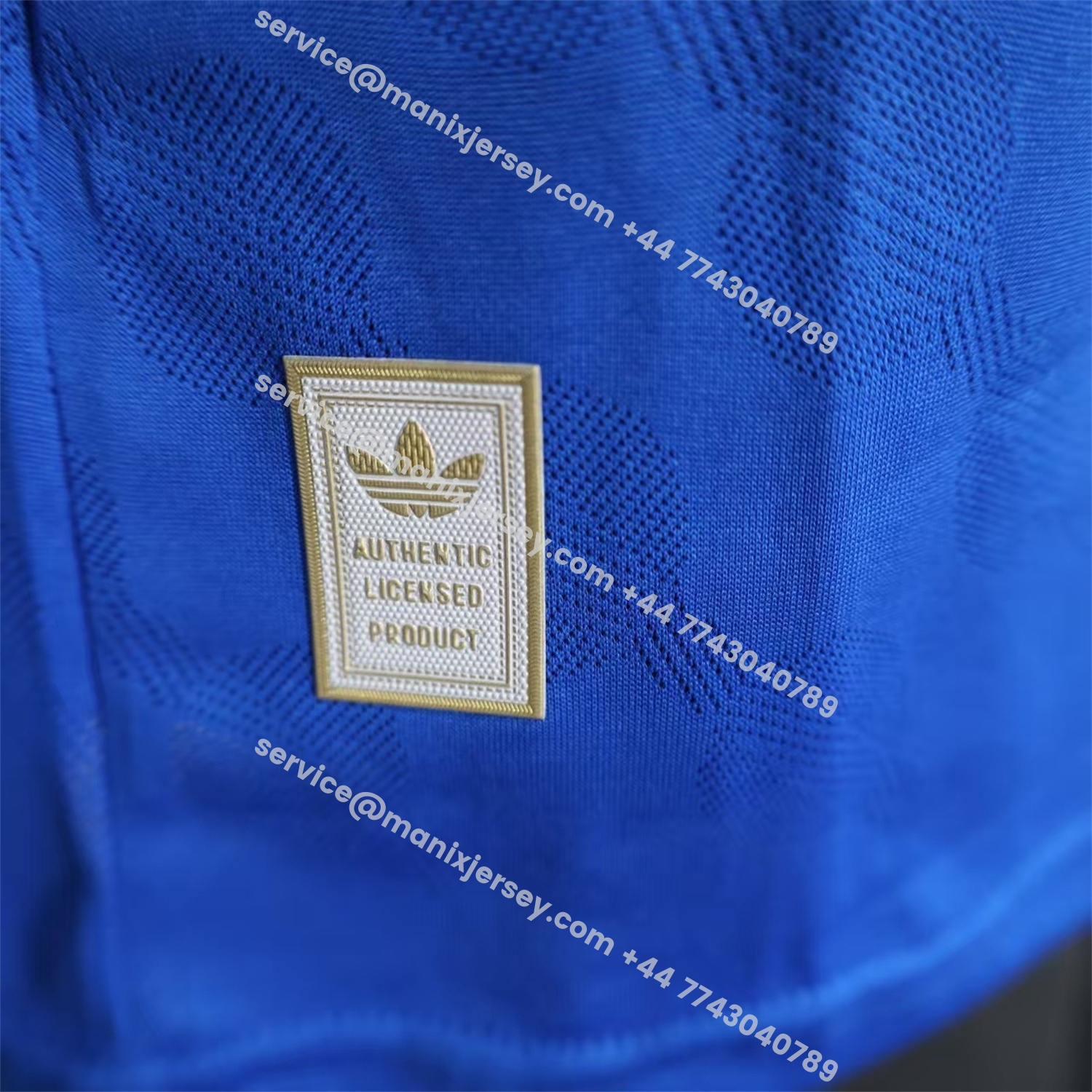 ManixJersey.com | Real Madrid 25-26 Third Blue Jersey - Player Version -Customize Name, Number and Patch | Worldwide Shipping