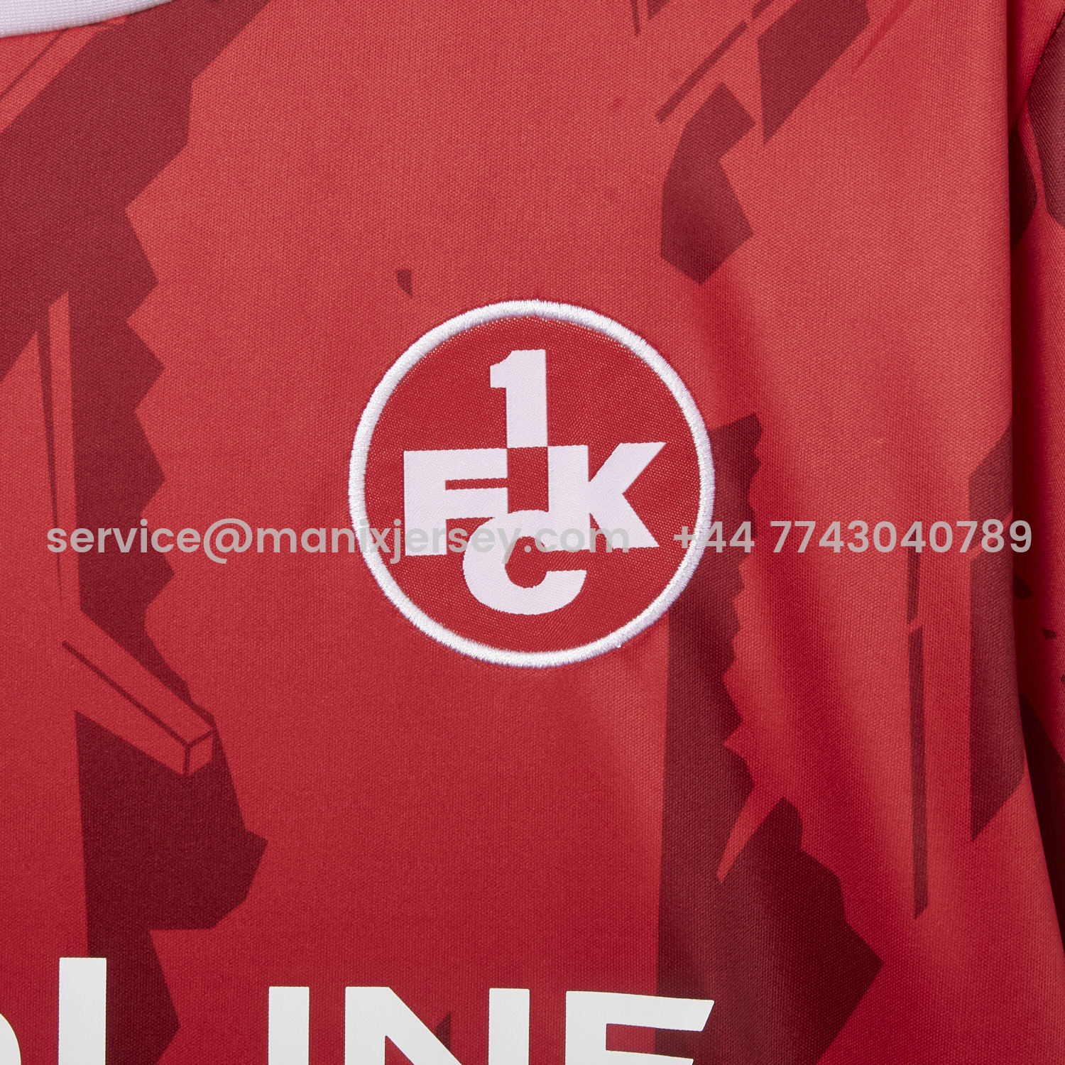 ManixJersey.com | Kaiserslautern 25-26 Home Jersey - Fans Version -Customize Name, Number and Patch | Worldwide Shipping