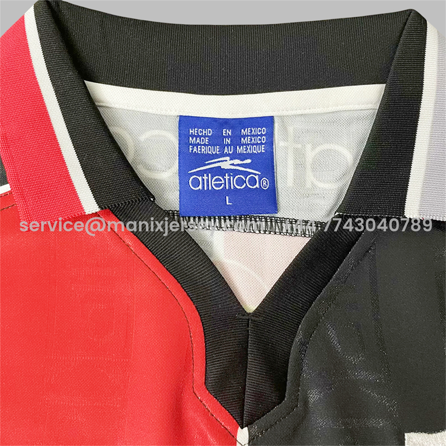 ManixJersey.com | Retro Atlas FC 1999-00 Home Jersey -Customize Name, Number and Patch | Worldwide Shipping