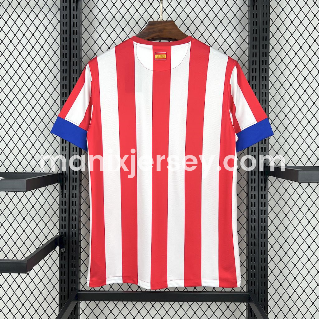ManixJersey.com | Retro Atletico Madrid 2012-13 Home Jersey -Customize Name, Number and Patch | Worldwide Shipping