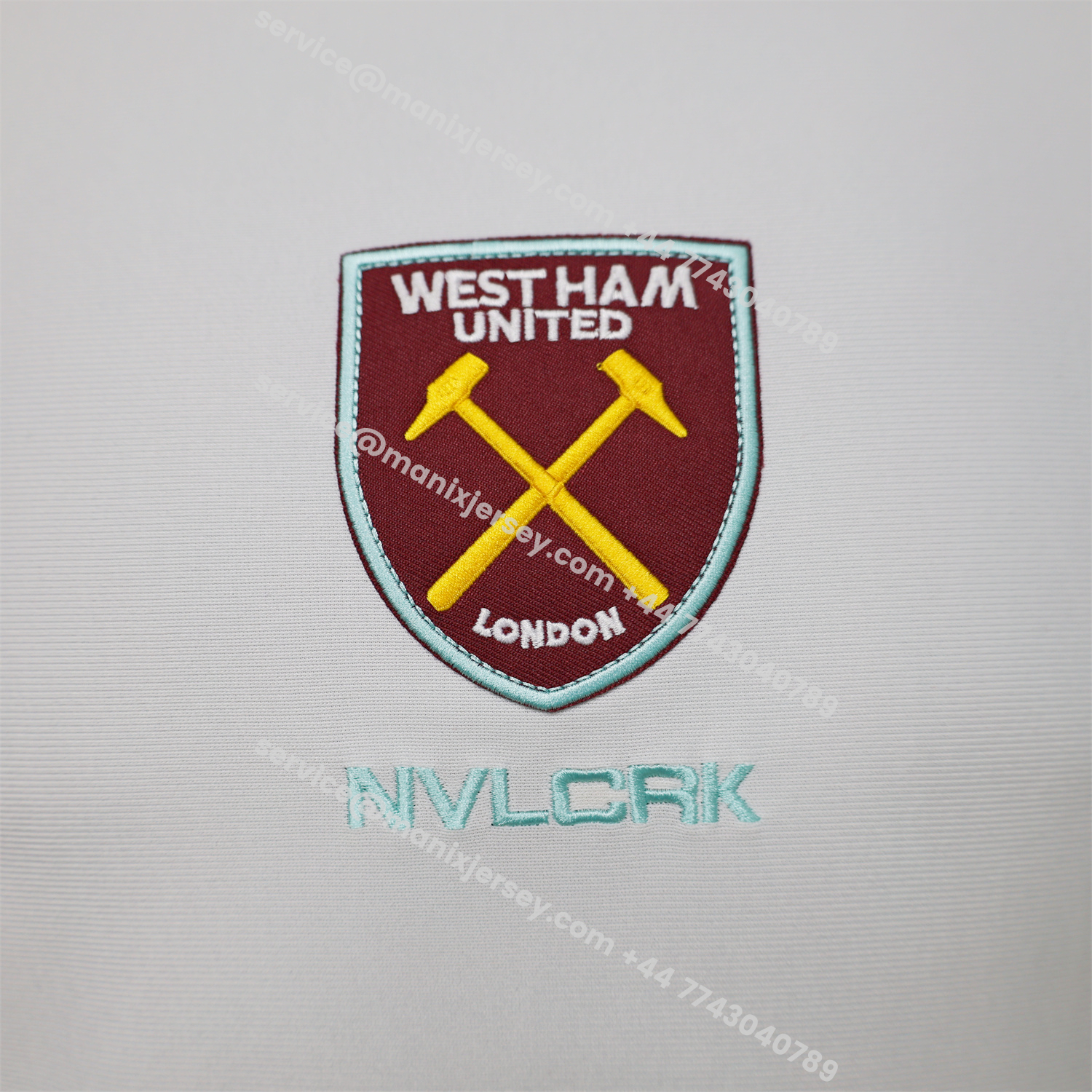 West Ham United 26-27 Retro Casual Style White Jersey - Player Version:football jersey mysite: unitedjerseyfootball 邓江浪:football