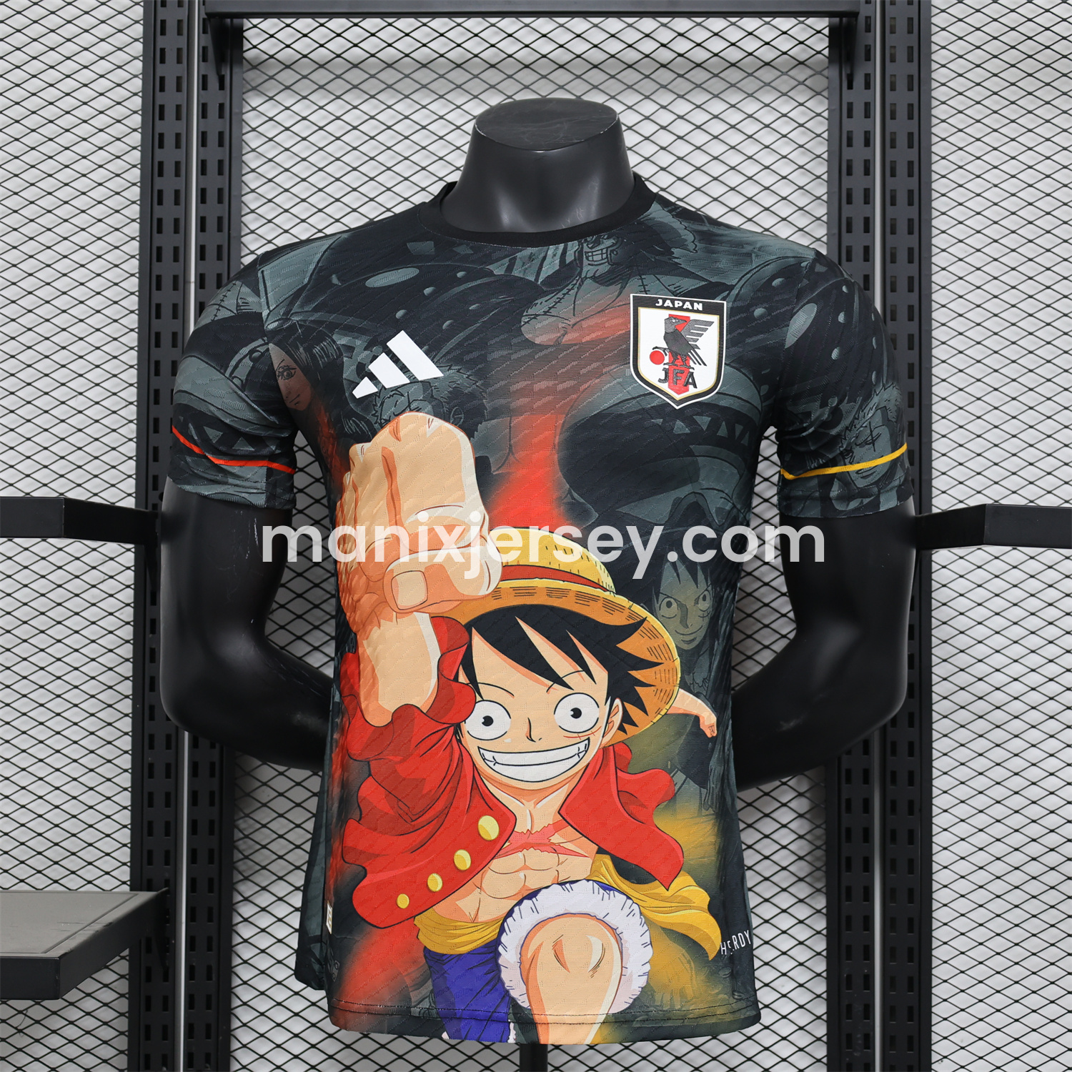 ManixJersey.com | Japan 24-25 Luffy Fist Special Edition Jersey - Player Version -Customize Name, Number and Patch | Worldwide Shipping