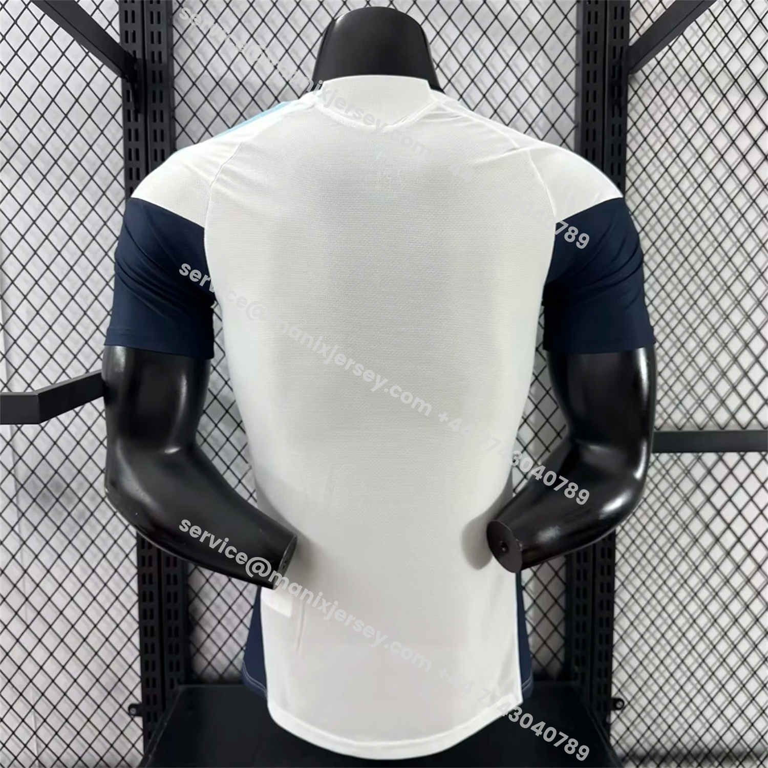 ManixJersey.com | Argentina 2026 White Pre-Match Training Jersey - Player Version -Customize Name, Number and Patch | Worldwide Shipping