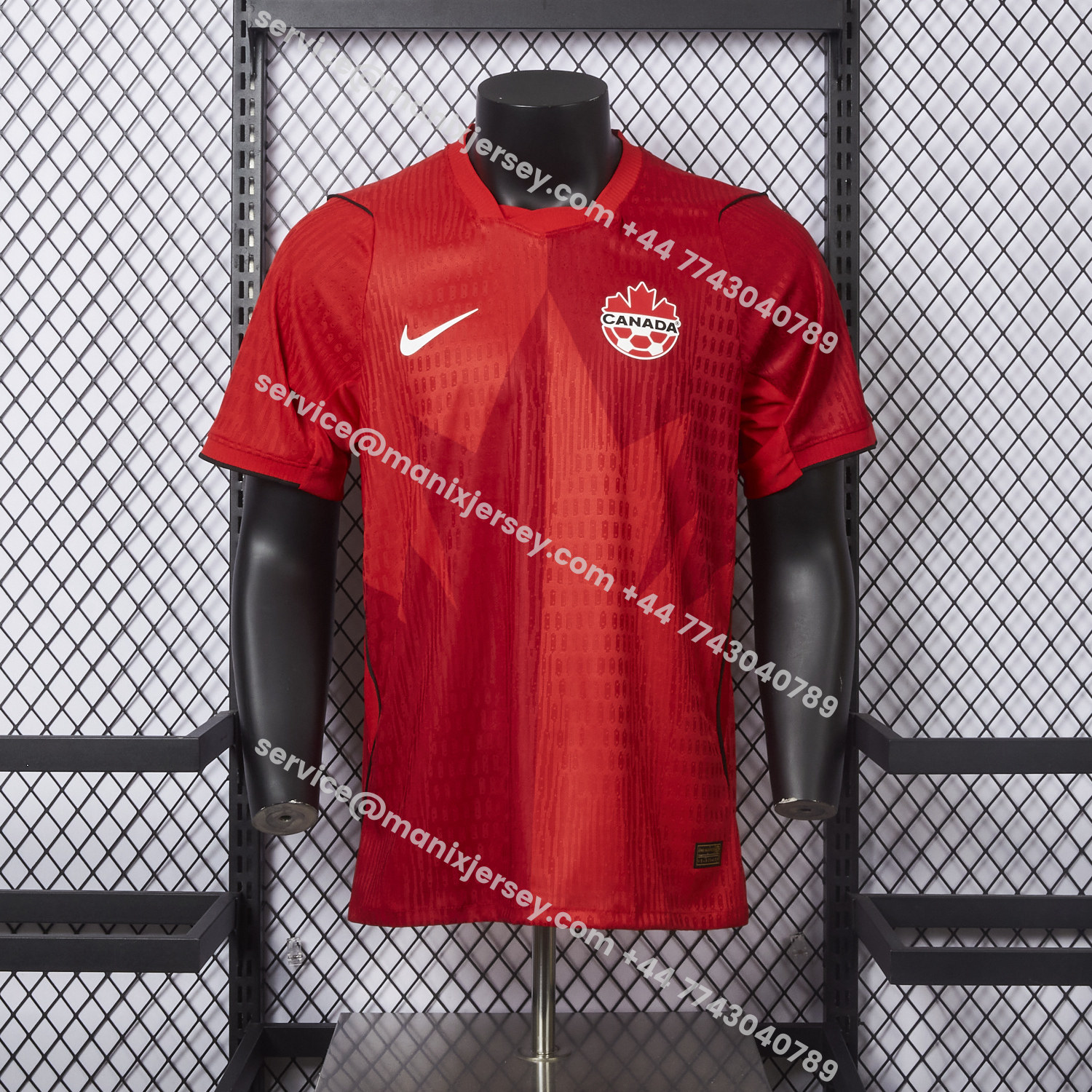 ManixJersey.com | Canada 2026 Home Jersey - Player Version -Customize Name, Number and Patch | Worldwide Shipping