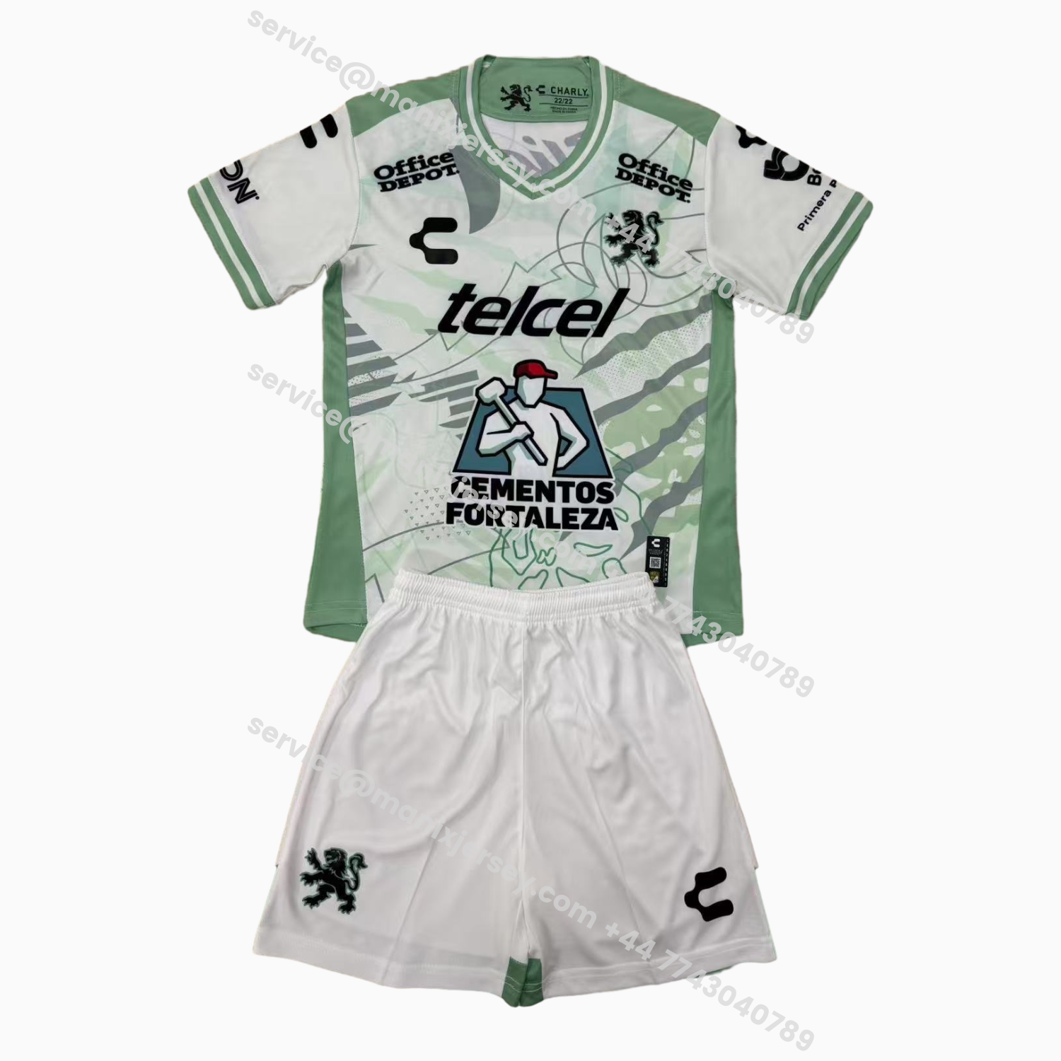 ManixJersey.com | Club León 25-26 Away Men's Adult Jersey Set - Fans Version -Customize Name, Number and Patch | Worldwide Shipping