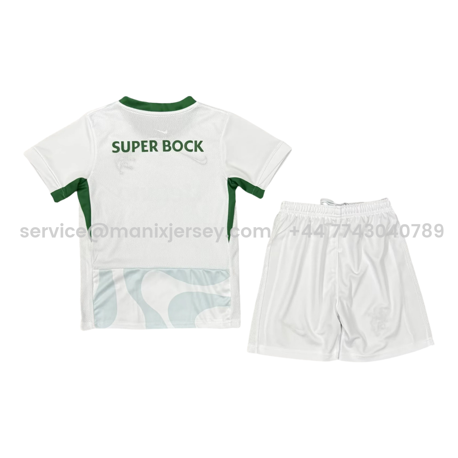 ManixJersey.com | Sporting CP 25-26 Away Kids Kit -Customize Name, Number and Patch | Worldwide Shipping