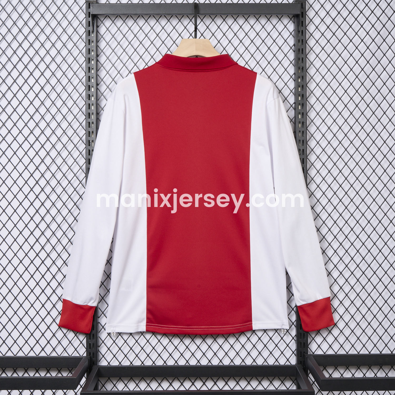 ManixJersey.com | Ajax 2025 125-Year Anniversary Long Sleeves Jersey - Fans Version -Customize Name, Number and Patch | Worldwide Shipping
