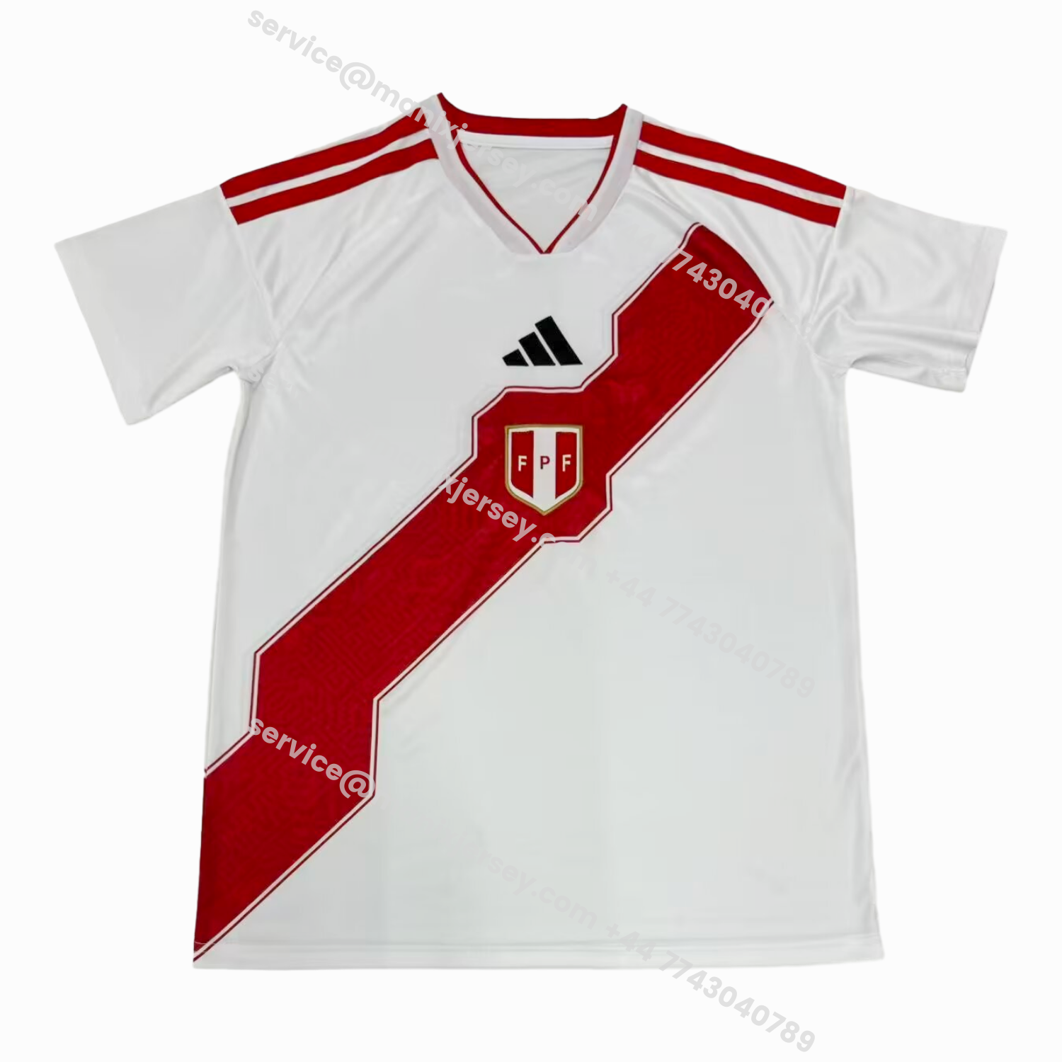 ManixJersey.com | Peru 2026 Home Jersey - Fans Version -Customize Name, Number and Patch | Worldwide Shipping