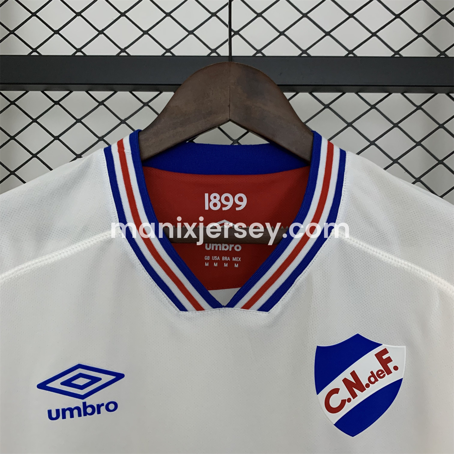 ManixJersey.com | Uruguay Nacional Club Nacional de Football 25-26 White Training Jersey - Fans Version -Customize Name, Number and Patch | Worldwide Shipping
