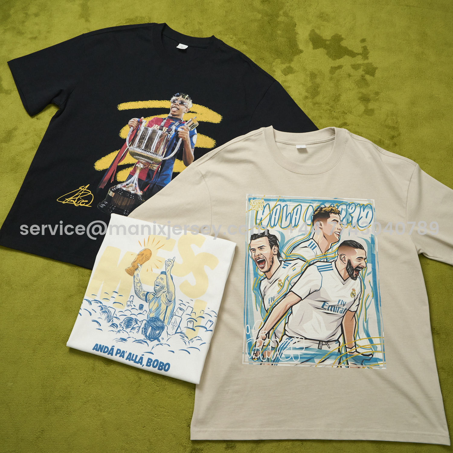 ManixJersey.com | Bayern Munich Müller‘s Championship Summary Unisex Pure Cotton T-shirt -Customize Name, Number and Patch | Worldwide Shipping