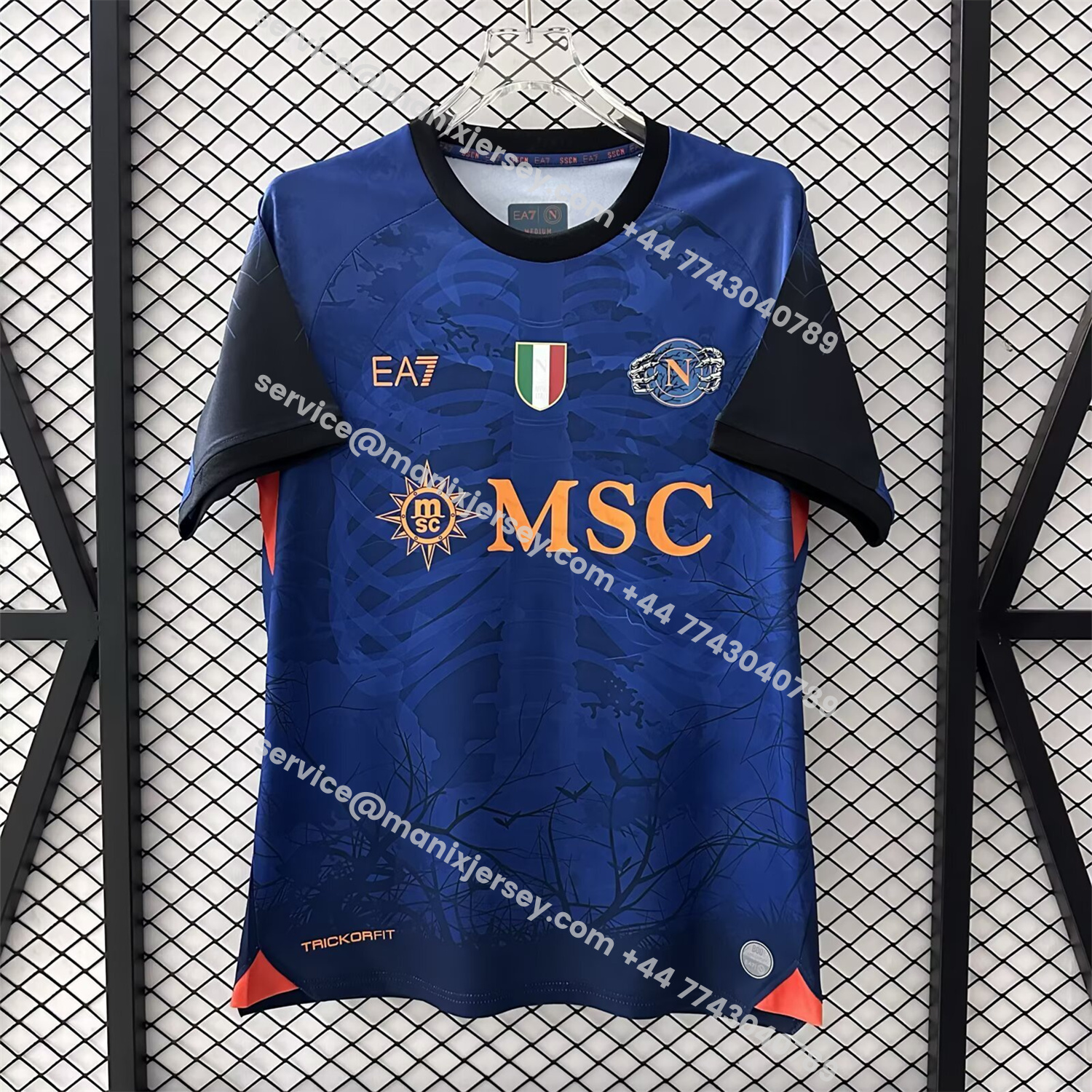 ManixJersey.com | Napoli 25-26 Halloween Special Edition Jersey - Fans Version -Customize Name, Number and Patch | Worldwide Shipping