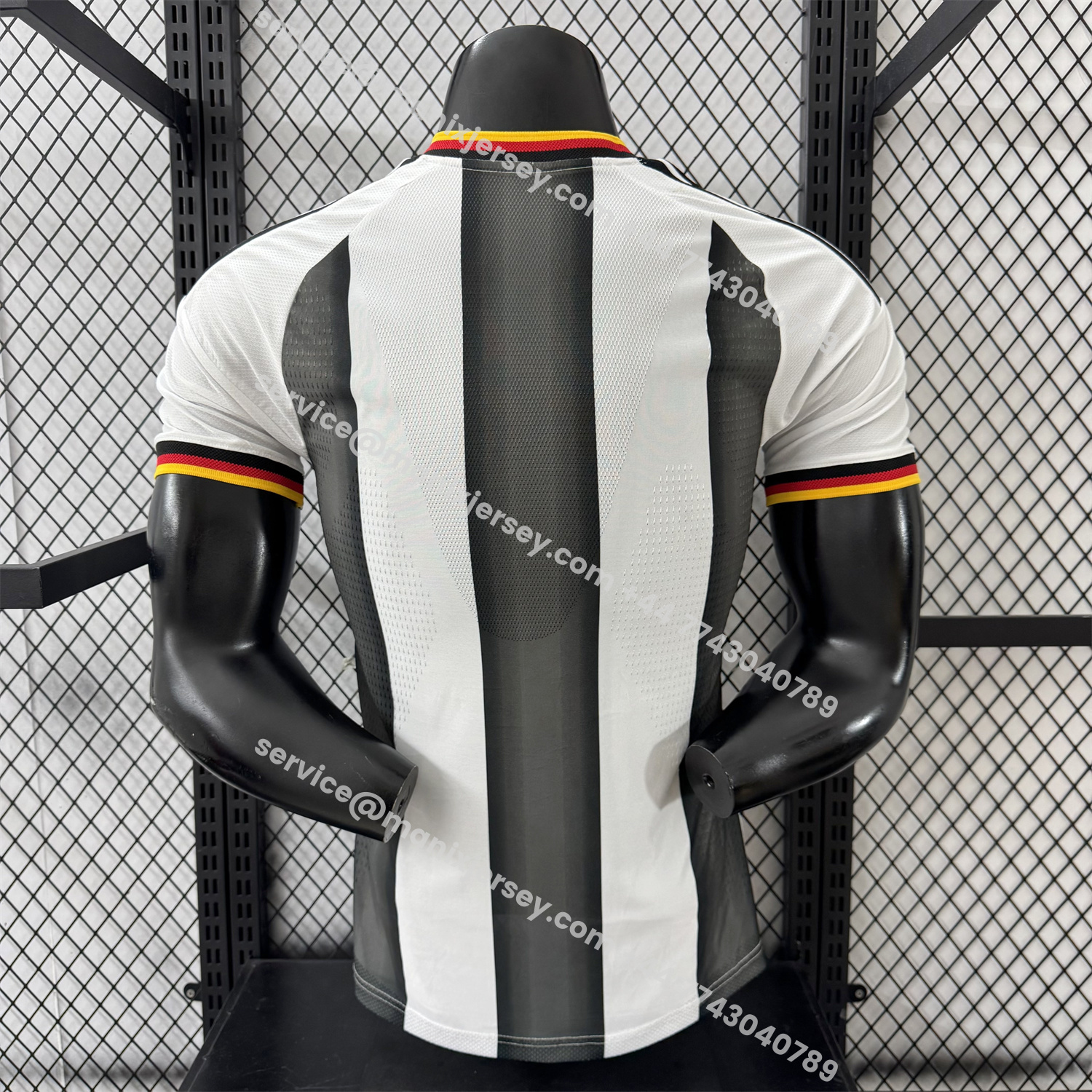 ManixJersey.com | Germany 2026 Black And White Special Jersey - Player Version -Customize Name, Number and Patch | Worldwide Shipping