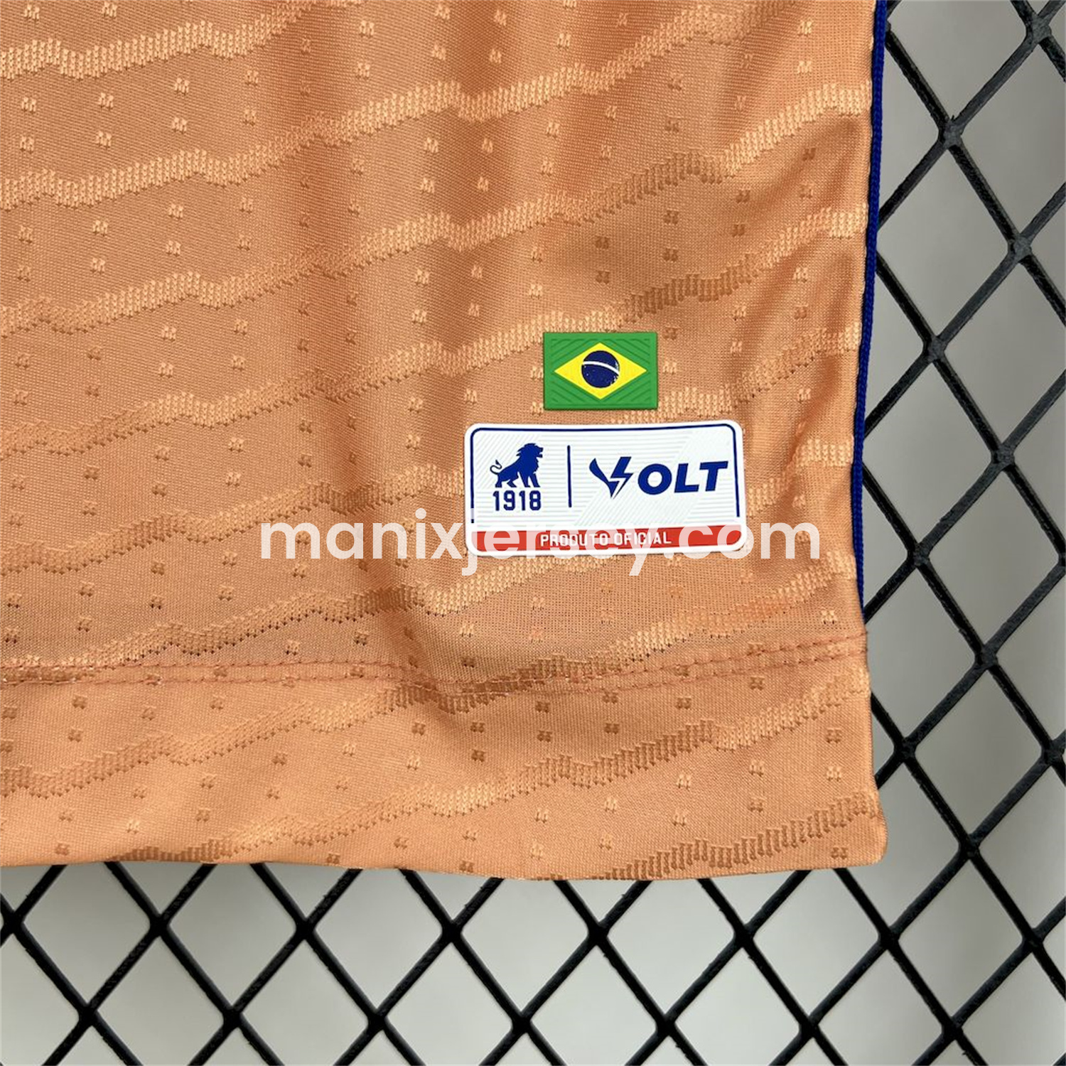 ManixJersey.com | Fortaleza 25-26 Orange Goalkeeper Jersey - Fans Version -Customize Name, Number and Patch | Worldwide Shipping