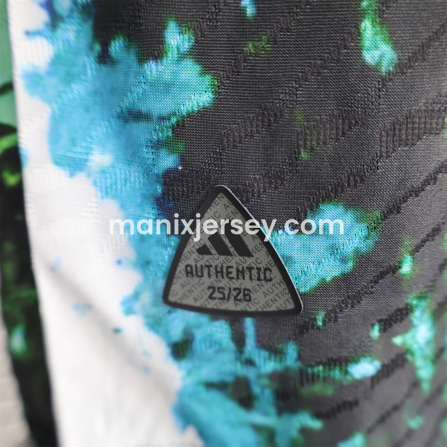 ManixJersey.com | Real Madrid 25-26 Green & Black Special Edition Jersey - Player Version -Customize Name, Number and Patch | Worldwide Shipping