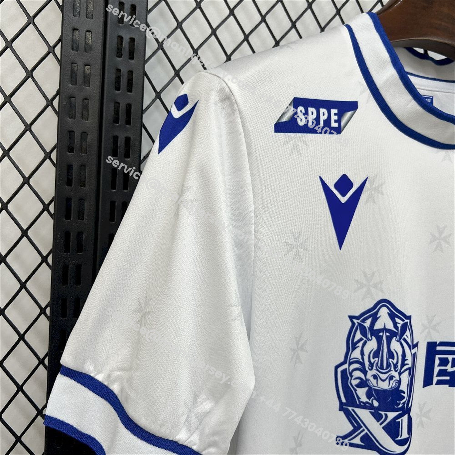 ManixJersey.com | Auxerre 25-26 Home Jersey - Fans Version -Customize Name, Number and Patch | Worldwide Shipping