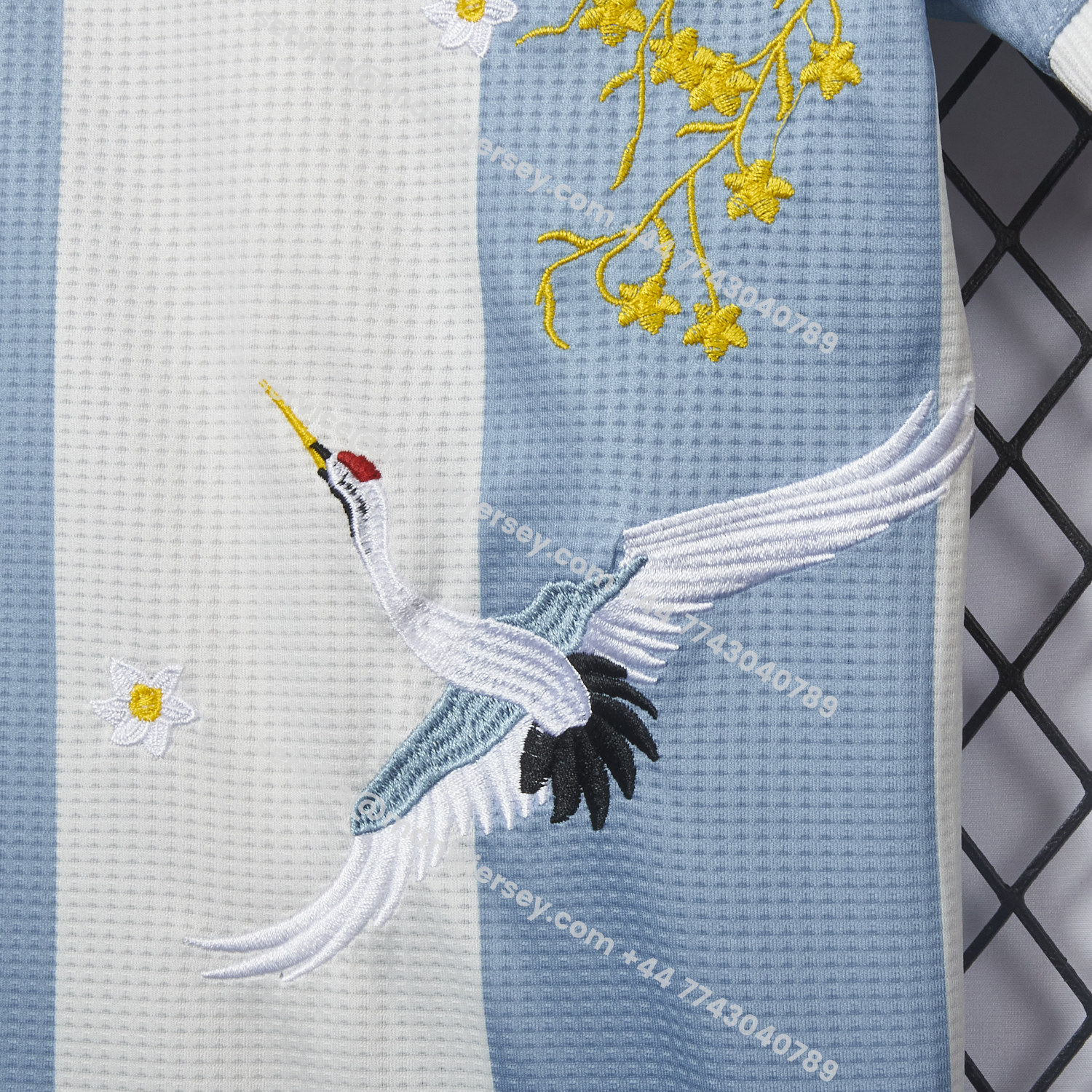 ManixJersey.com | 【Embroidered Flower Version】Argentina 25-26 50th Anniversary Jersey - Player Version -Customize Name, Number and Patch | Worldwide Shipping