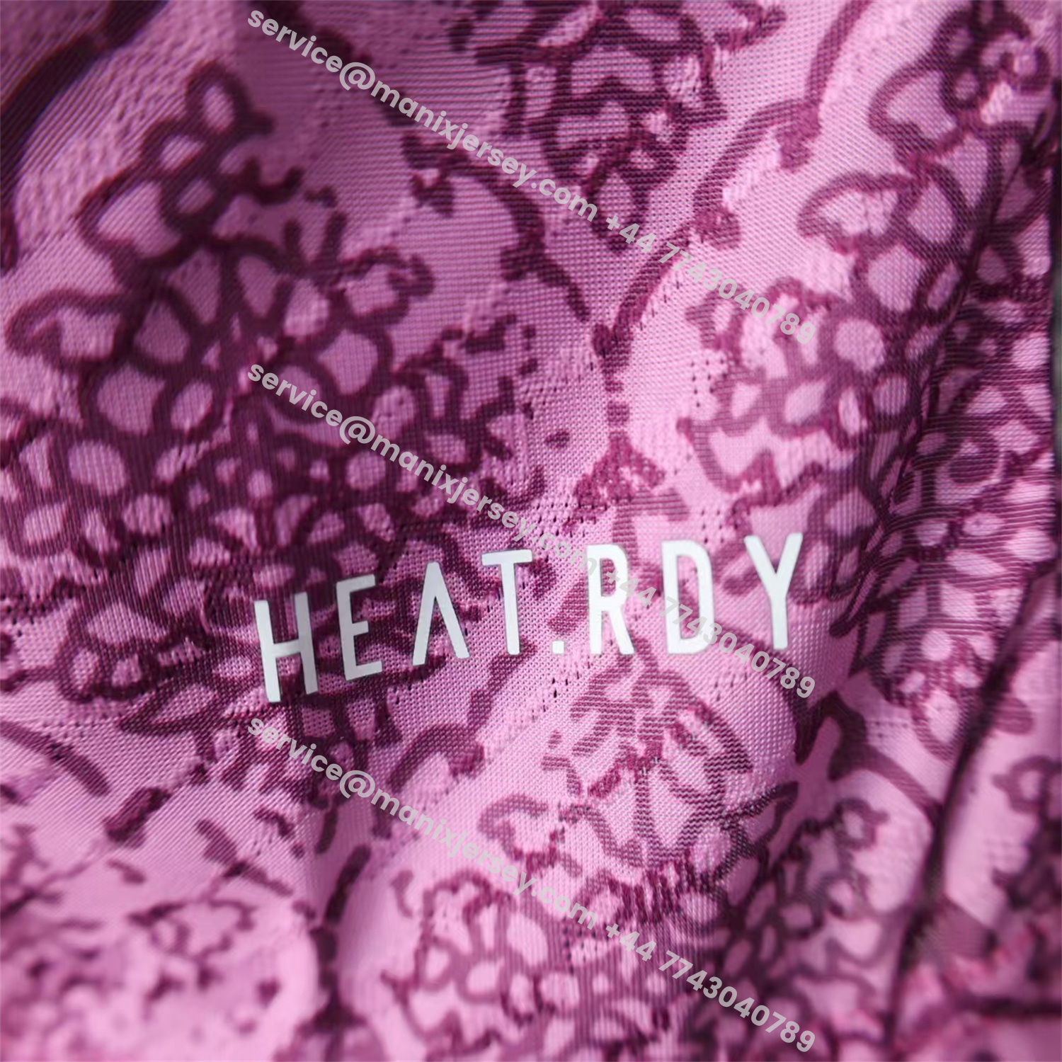 ManixJersey.com | Real Madrid 25-26 Pink With Purple Texture Special Jersey - Player Version -Customize Name, Number and Patch | Worldwide Shipping