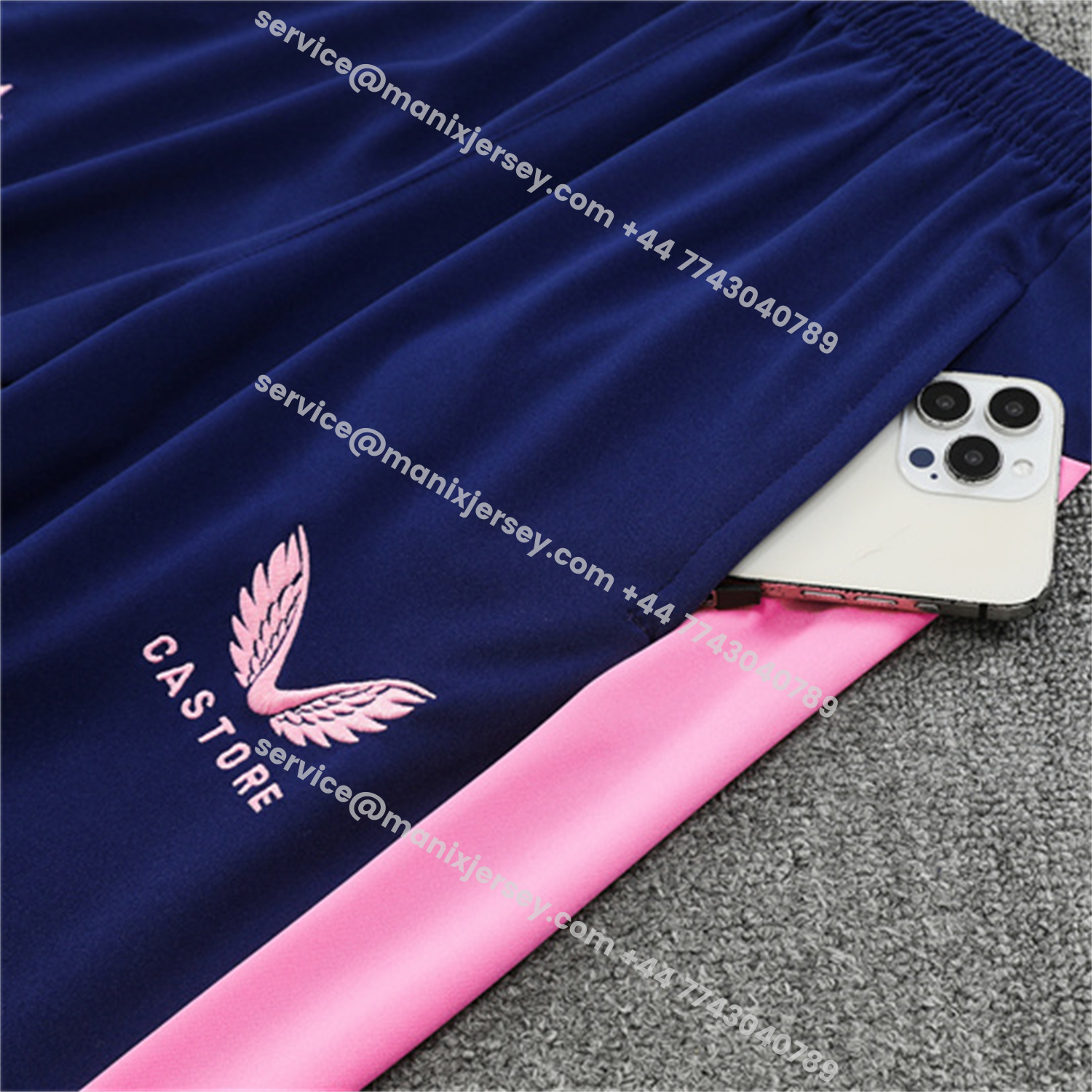 ManixJersey.com | Feyenoord 25-26 Long Sleeve Training Set - Royal Blue Top & Royal Blue Pants -Customize Name, Number and Patch | Worldwide Shipping