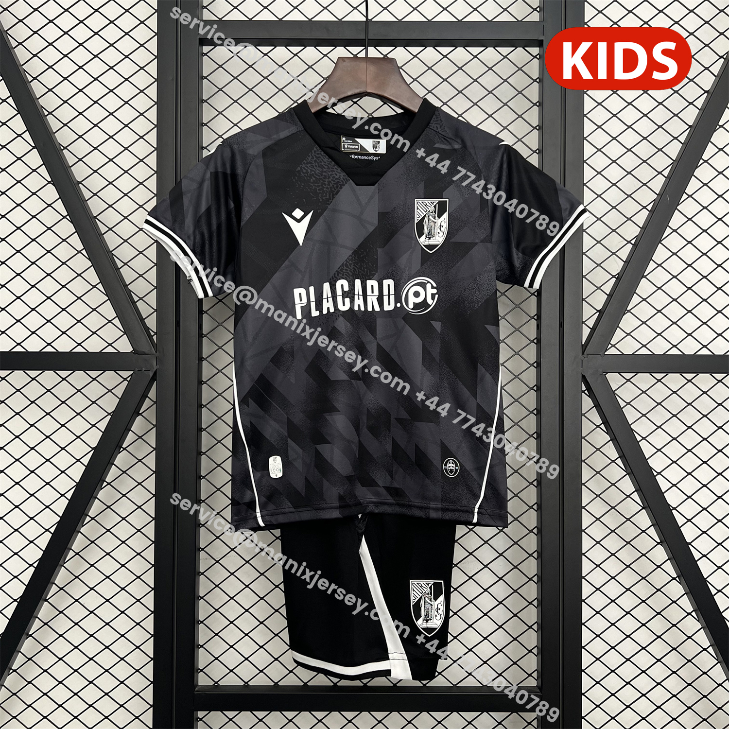 ManixJersey.com | Guimarães 25-26 Away Kids Kit -Customize Name, Number and Patch | Worldwide Shipping