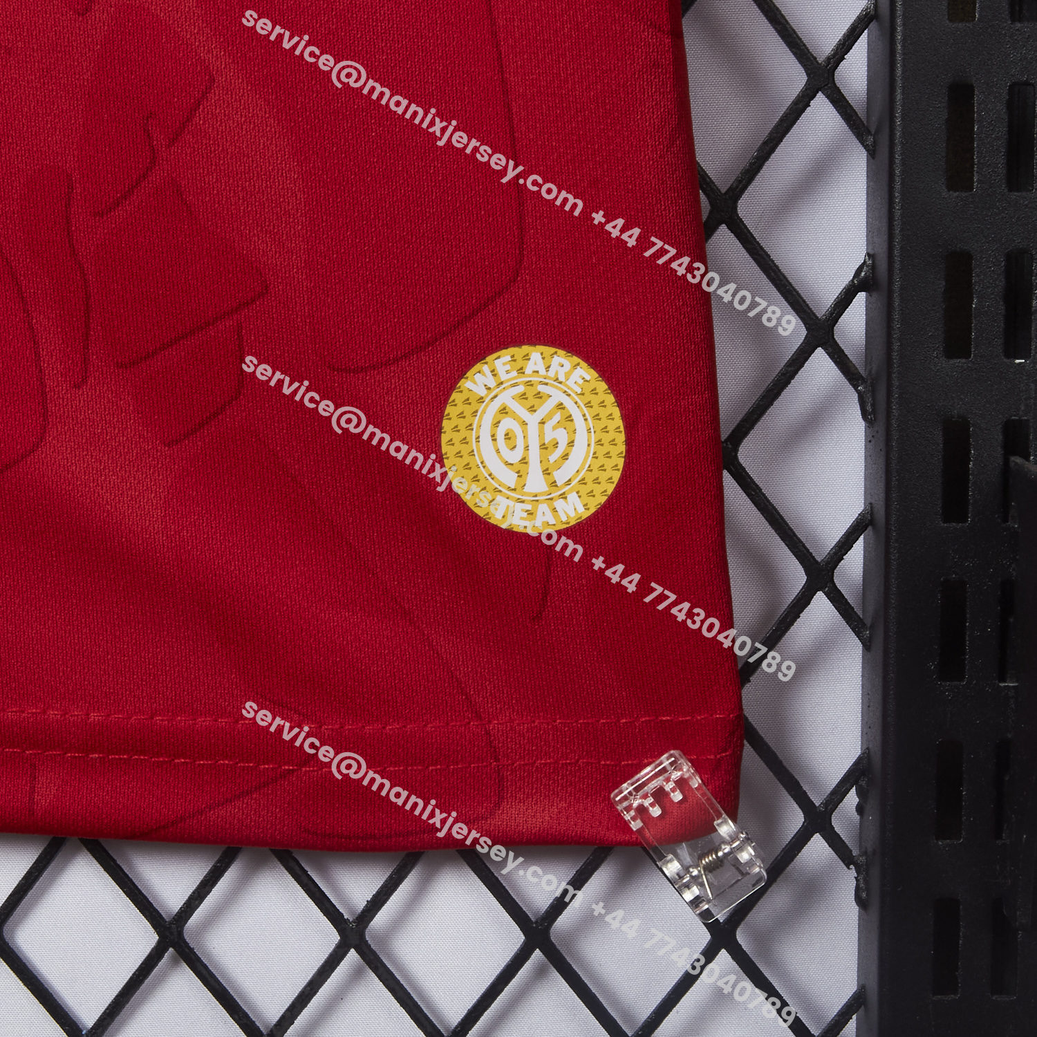 ManixJersey.com | Mainz 25-26 Home Jersey - Fans Version -Customize Name, Number and Patch | Worldwide Shipping