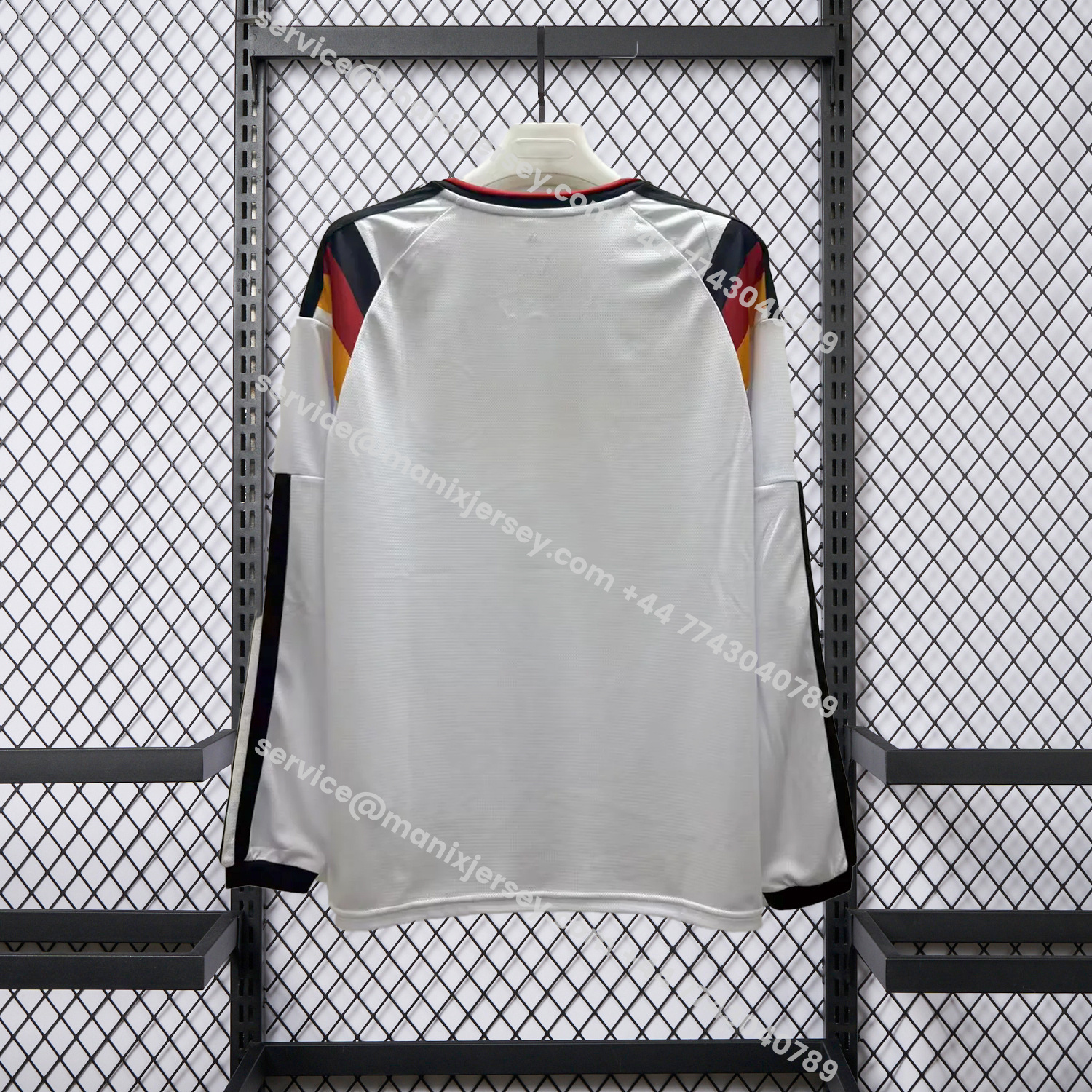 ManixJersey.com | Germany 2026 Home Long Sleeves Jersey - Fans Version -Customize Name, Number and Patch | Worldwide Shipping