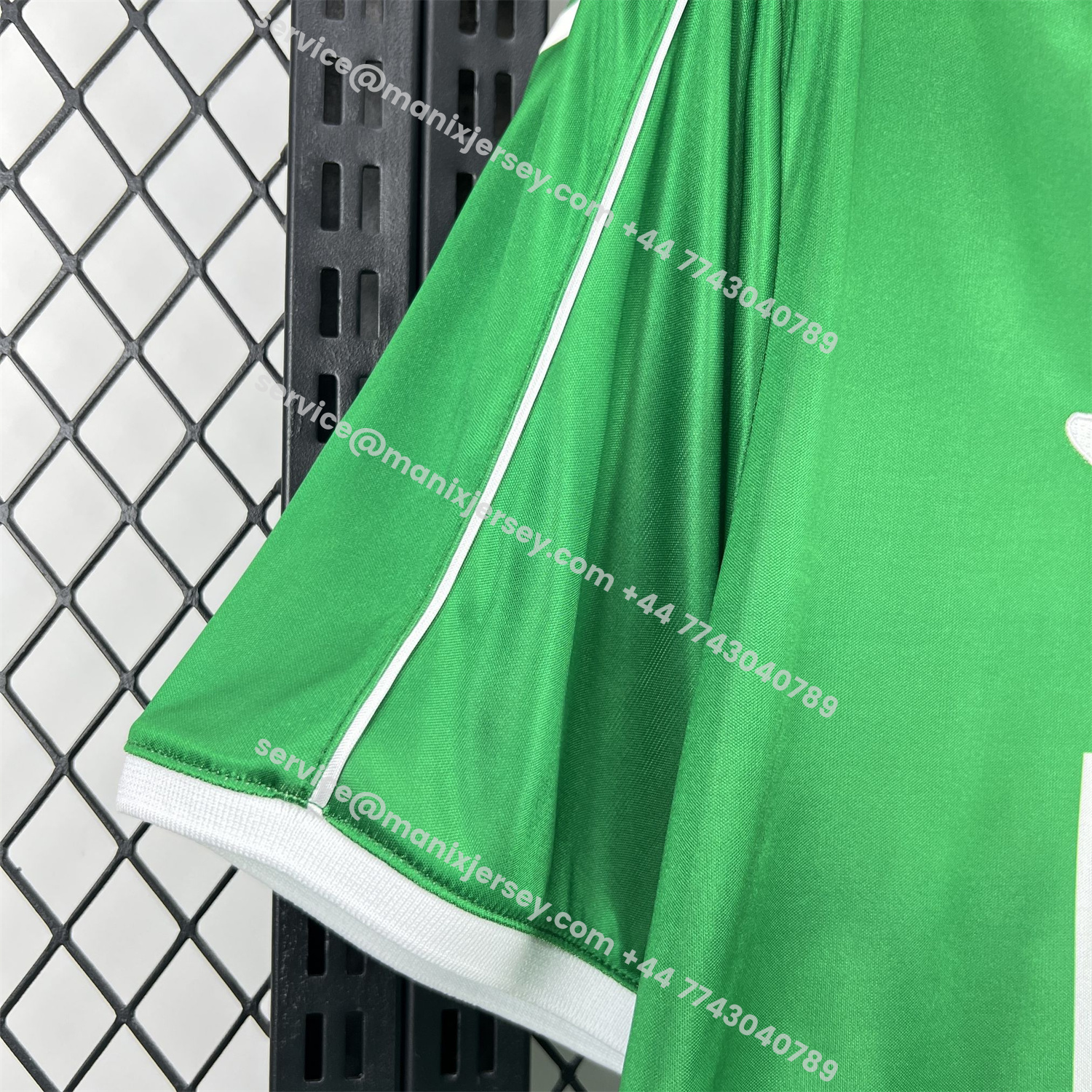 Cordoba 25-26 Retro Style Green And White Half Jersey - Fans Version:football jersey mysite: unitedjerseyfootball 邓江浪:football