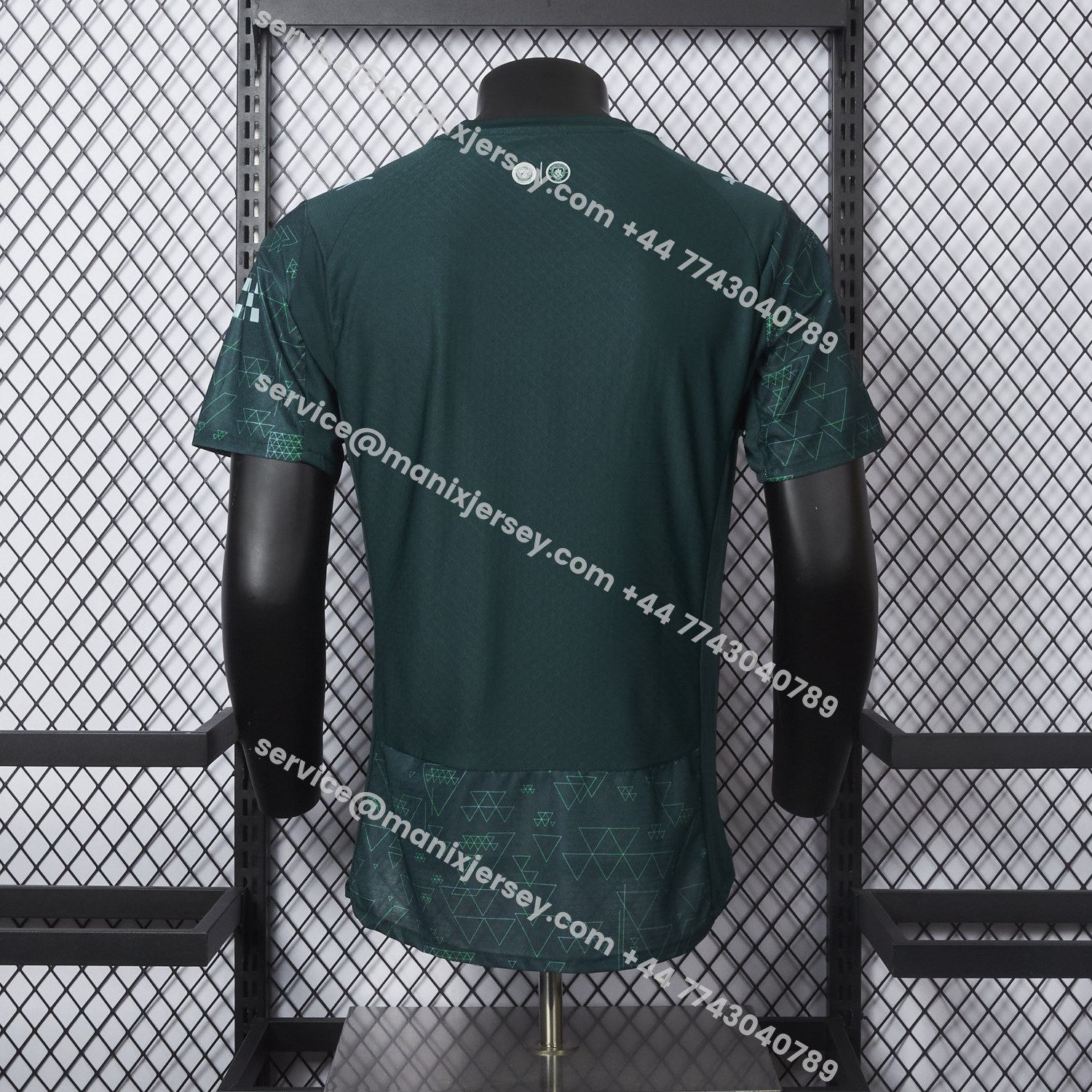 ManixJersey.com | Manchester City 25-26 Fourth Green Jersey - Player Version -Customize Name, Number and Patch | Worldwide Shipping