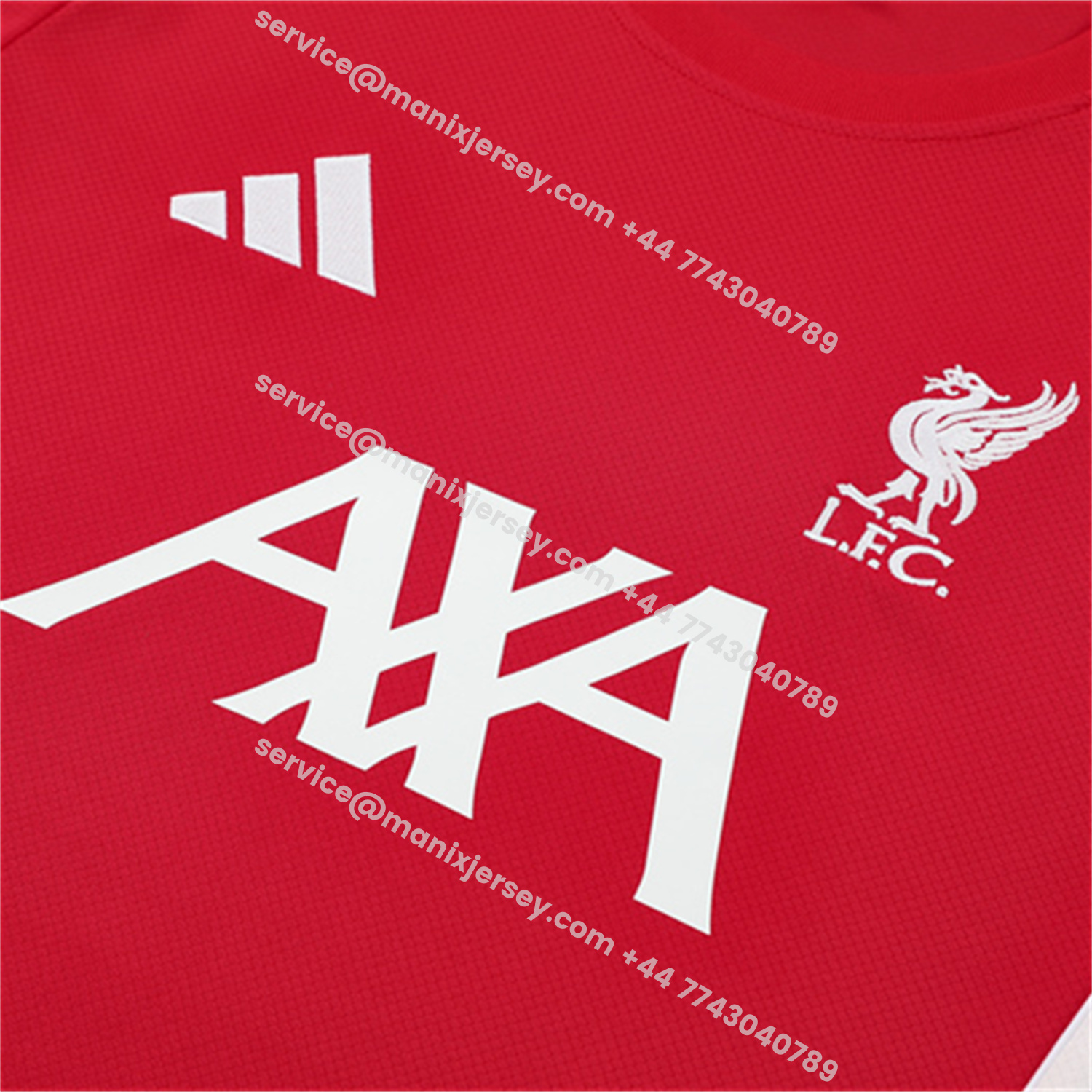 ManixJersey.com | Arsenal 25-26 Kids Short-Sleeve Training Set - Red Top & Black Shorts -Customize Name, Number and Patch | Worldwide Shipping