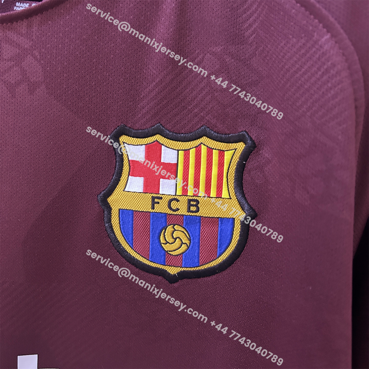 ManixJersey.com | Retro Barcelona 17-18 Third Jersey -Customize Name, Number and Patch | Worldwide Shipping