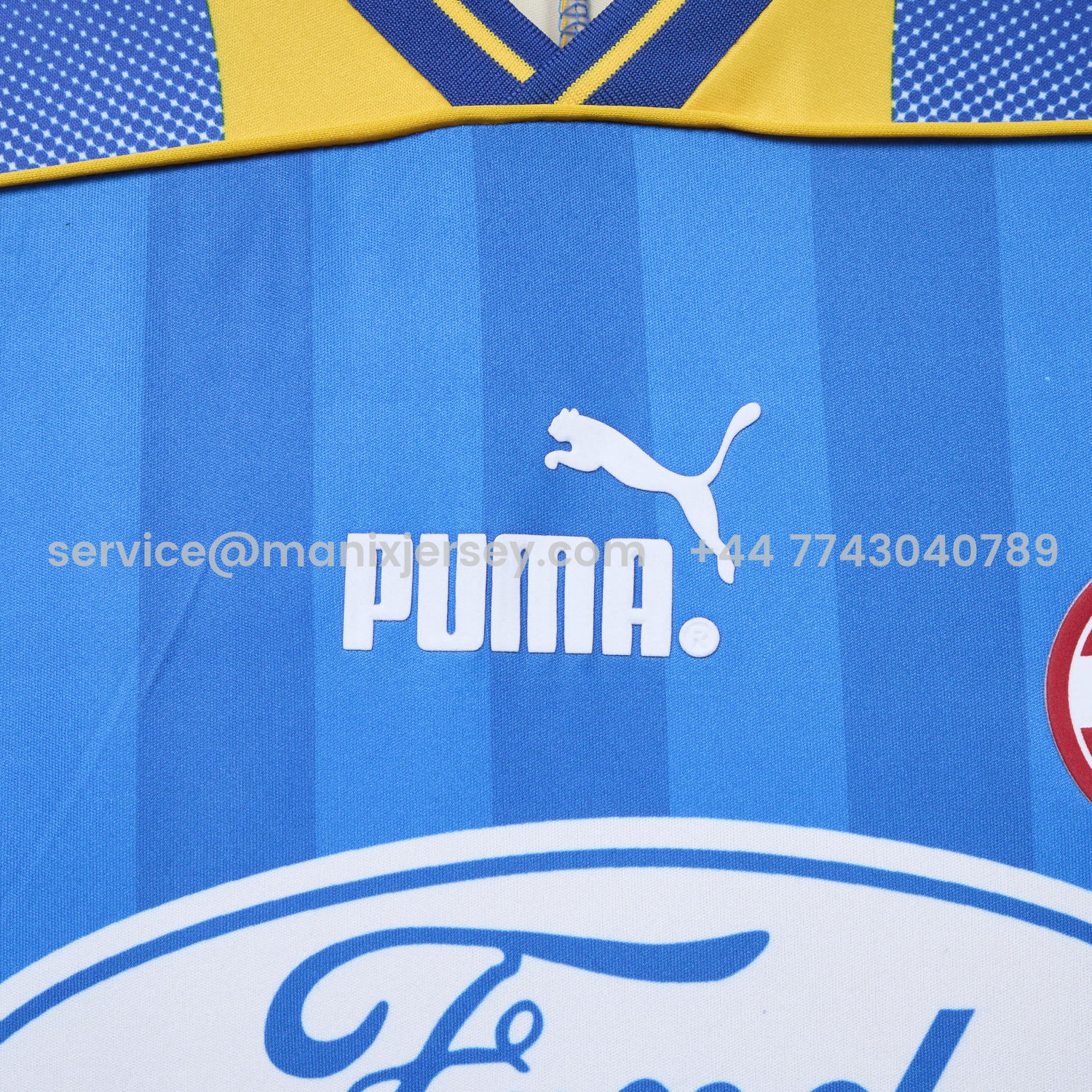 ManixJersey.com | Retro K-O-L-N 1995-96 Away Blue Jersey -Customize Name, Number and Patch | Worldwide Shipping