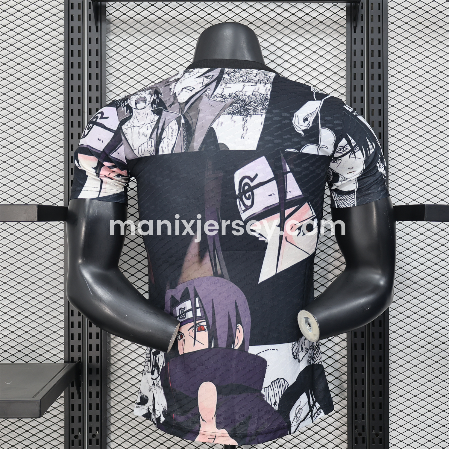 ManixJersey.com | Japan 25-26 Uchiha Itachi Black & White Special Jersey - Player Version -Customize Name, Number and Patch | Worldwide Shipping