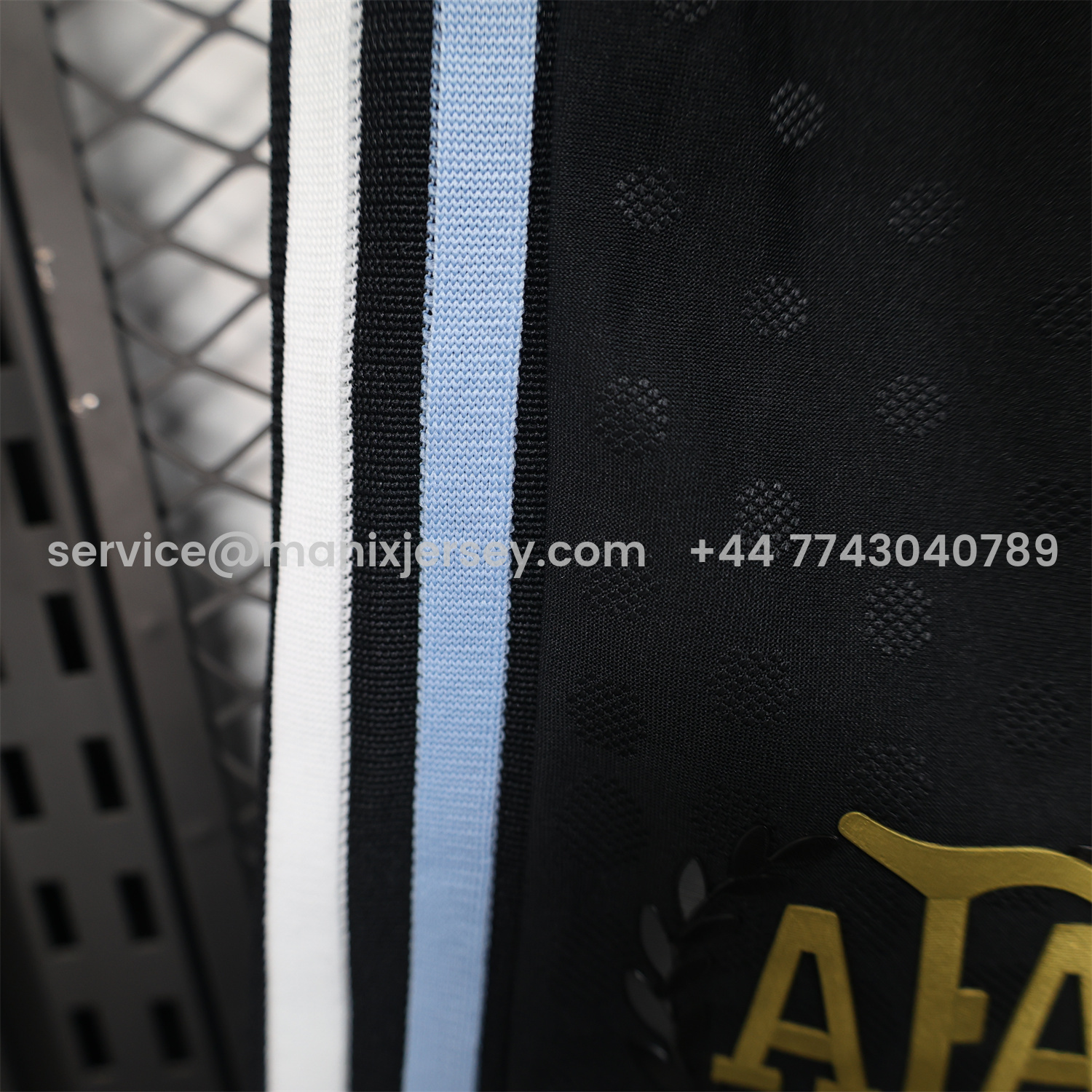 ManixJersey.com | Argentina 25-26 Black Shorts - Player Version -Customize Name, Number and Patch | Worldwide Shipping